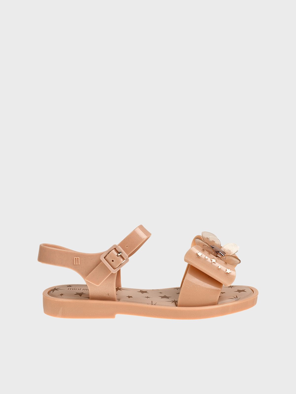 Босоножки на застежки с бантом розовые Melissa 7999₽