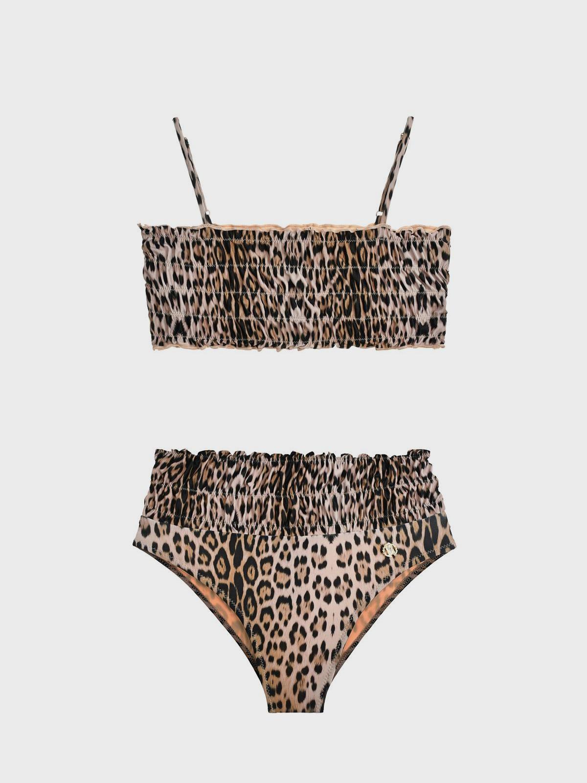 Купальник с леопардовым принтом Roberto Cavalli