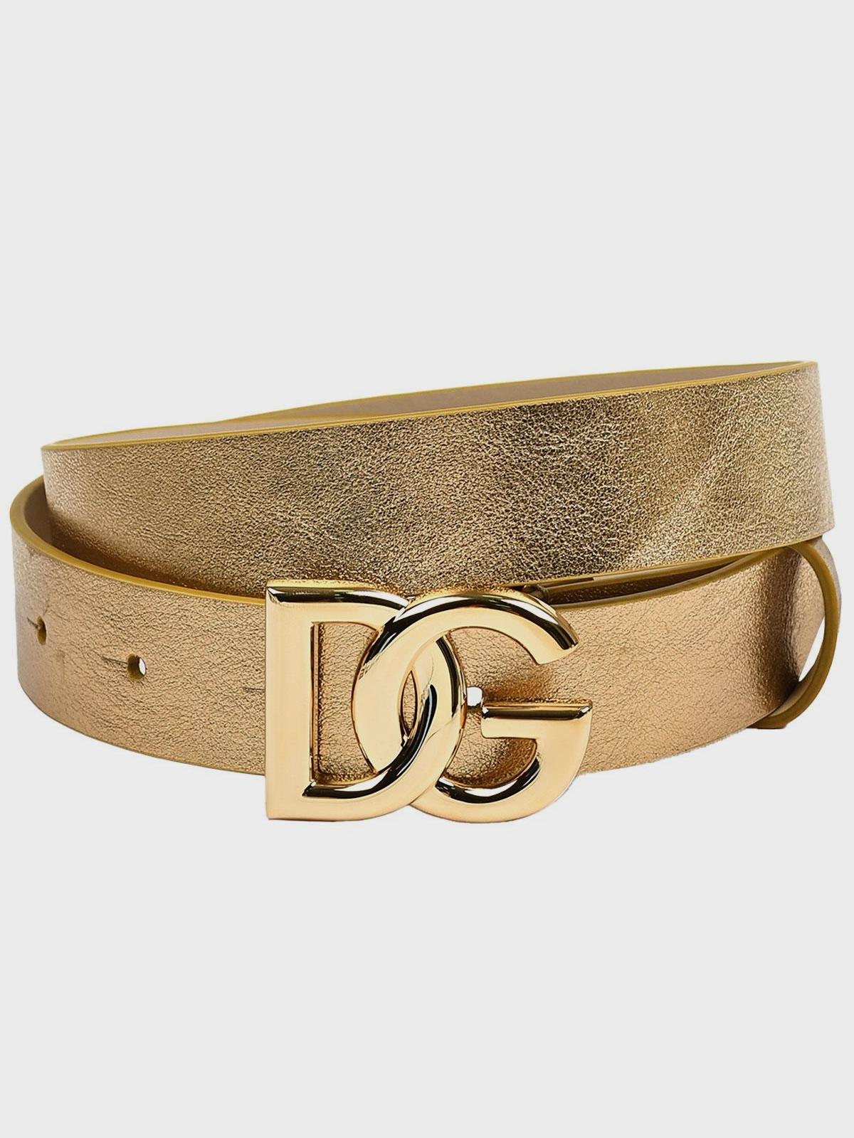 Ремень с пряжкой-лого Dolce ampGabbana 15500₽