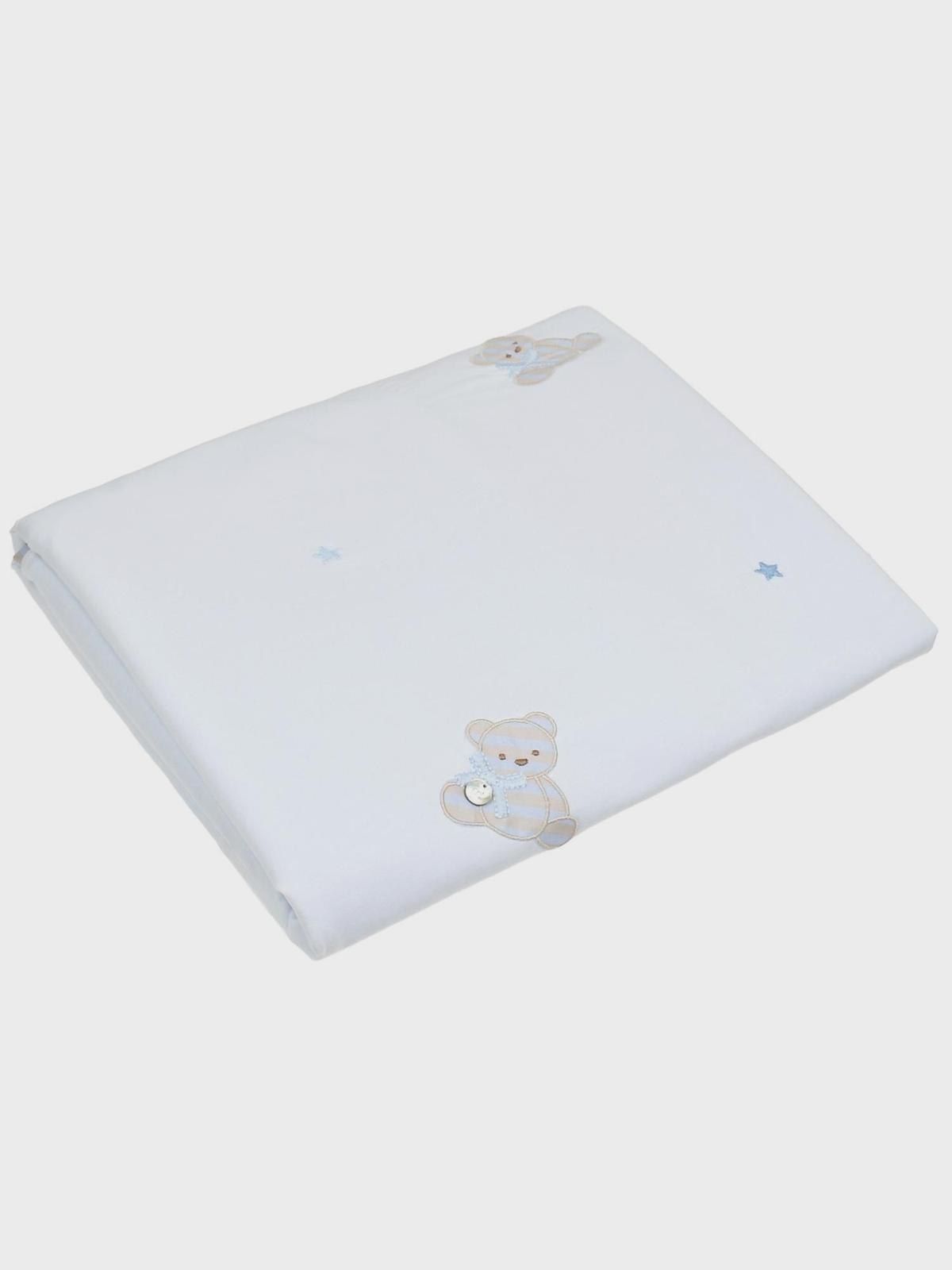 Трикотажный плед с аппликациями &quot;медвежата&quot; Marlu