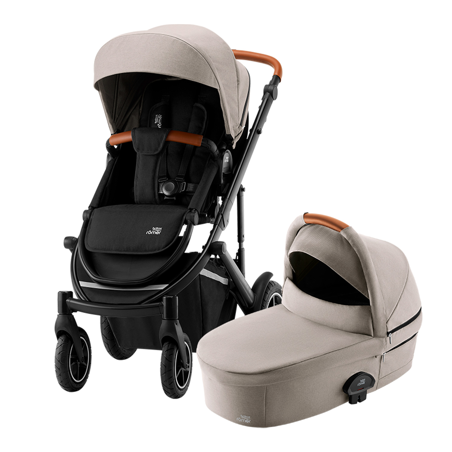 

Коляска 2 в 1 SMILE 4 Pure Beige Britax Roemer, Нет цвета, Коляска 2 в 1 SMILE 4 Pure Beige Britax Roemer