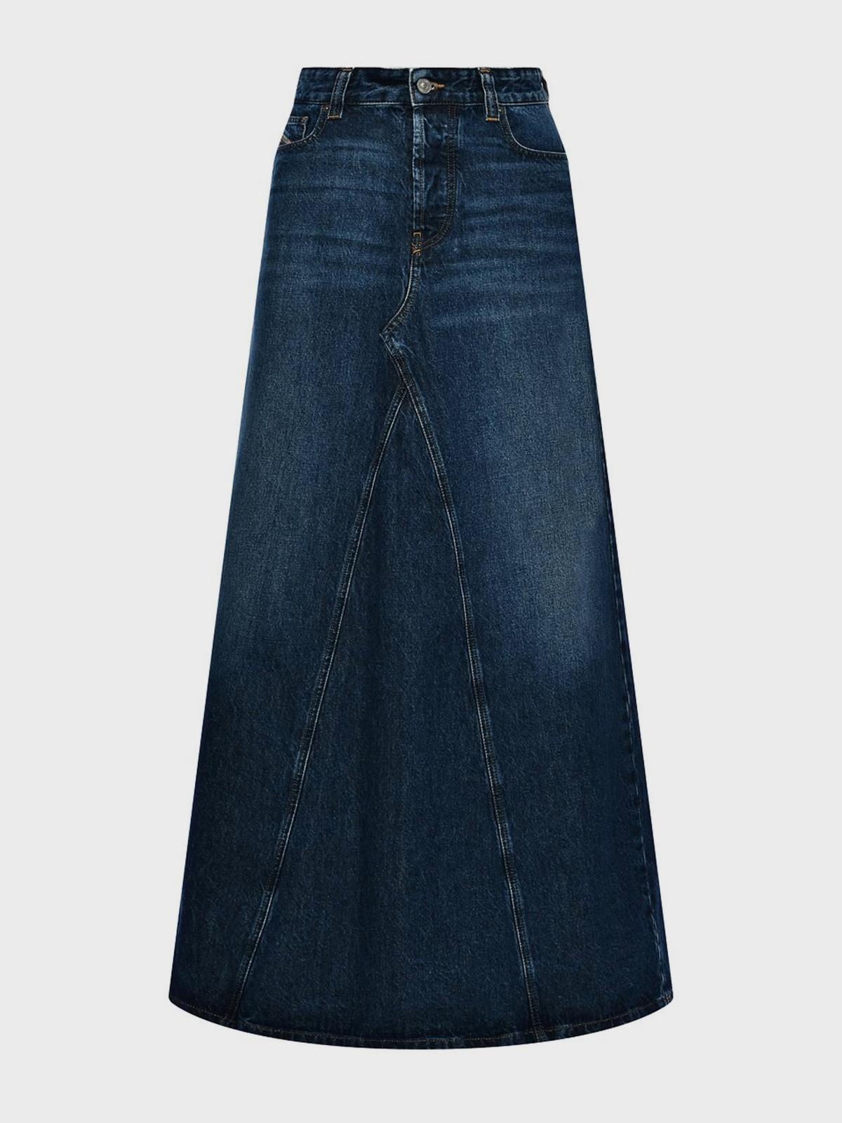 Джинсовая расклешенная юбка Diesel