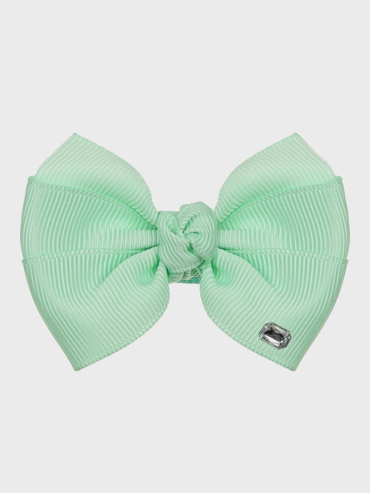 Зажим для волос с камнем, бирюзовый Tais