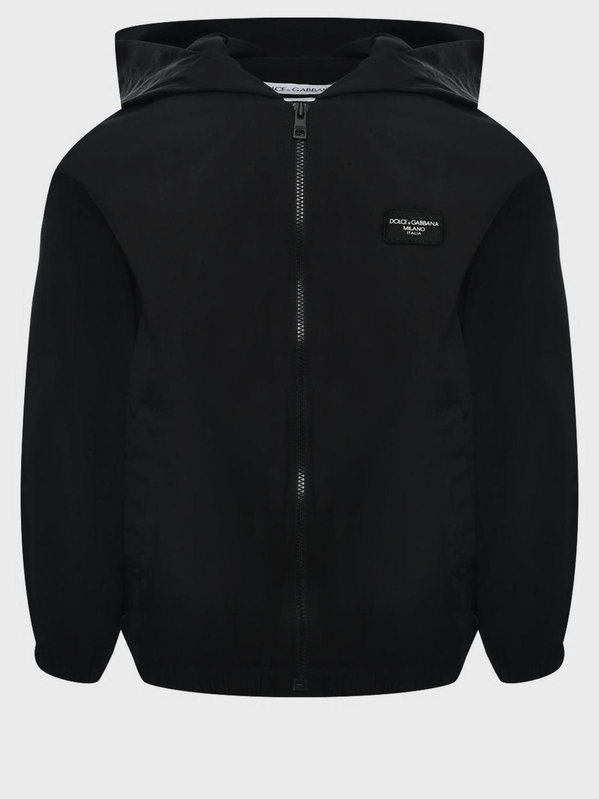 Ветровка с плашкой лого на груди Dolce&Gabbana