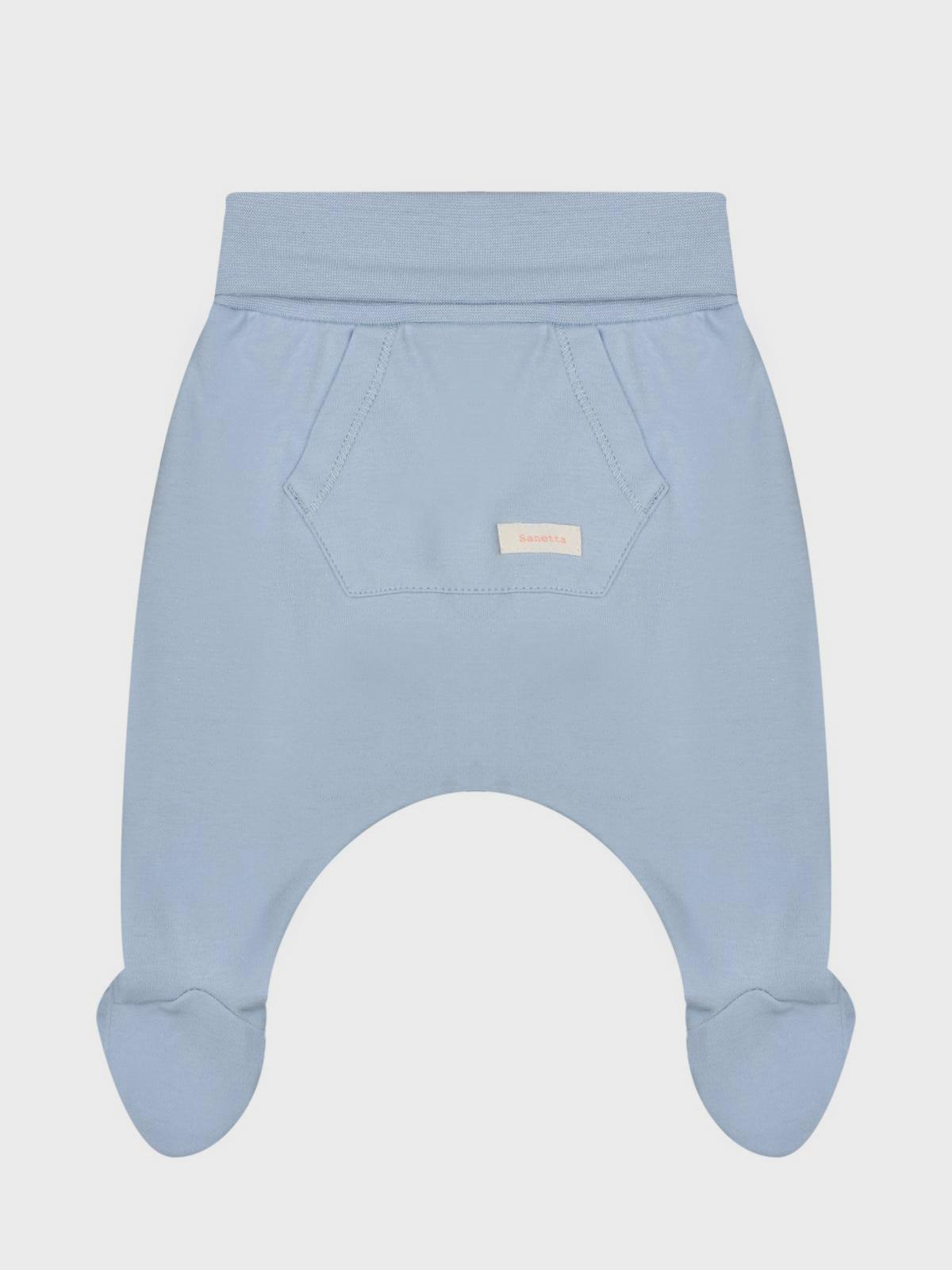 Ползунки, голубые Sanetta