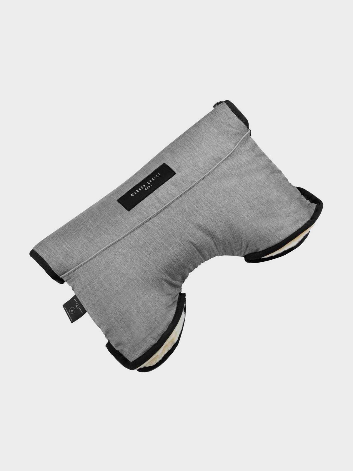 Муфта для рук Moffy, мех, серый CHRIST Babysweet