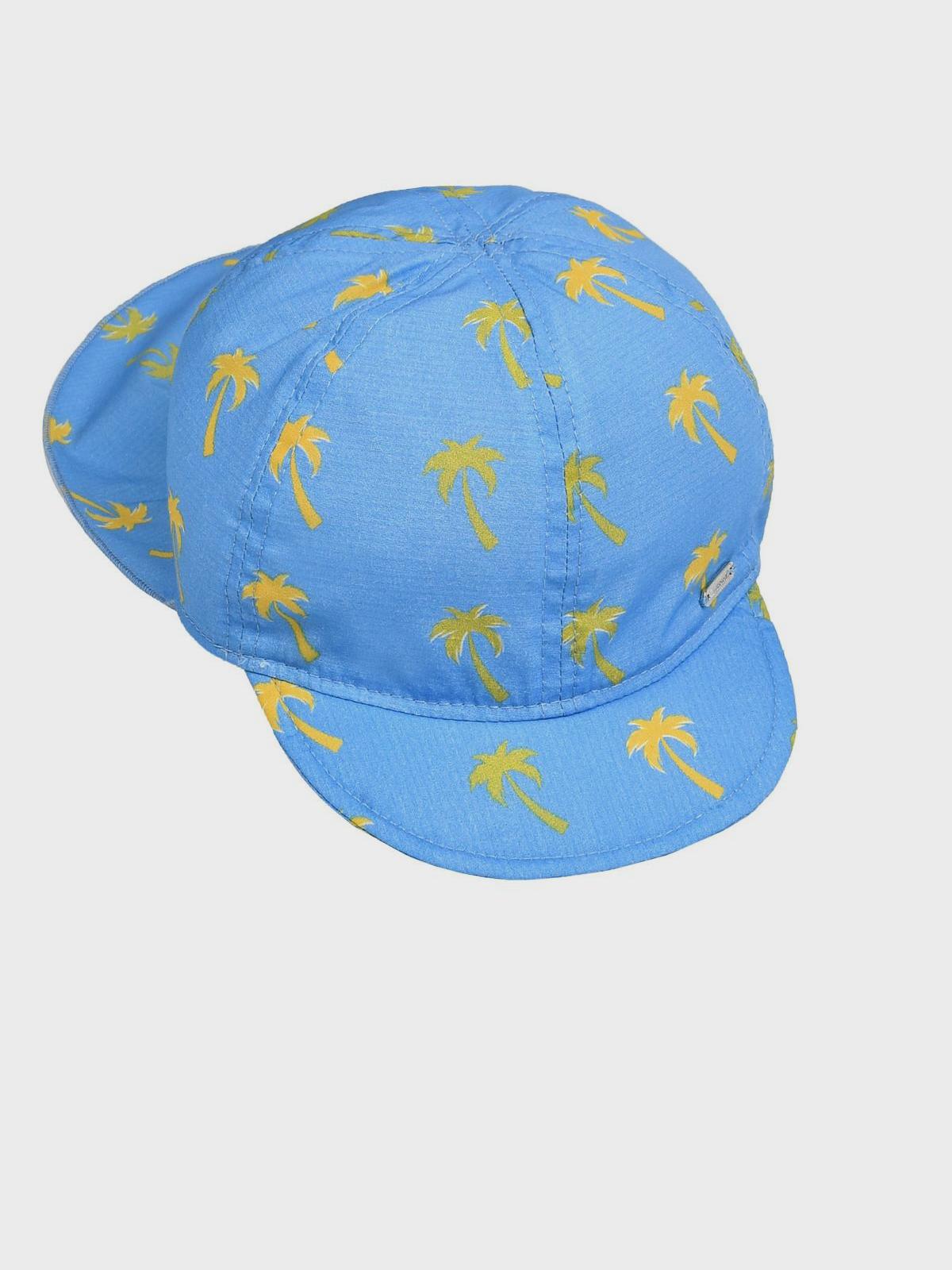 Кепка со сплошным принтом "Жёлтые пальмы" Il Trenino