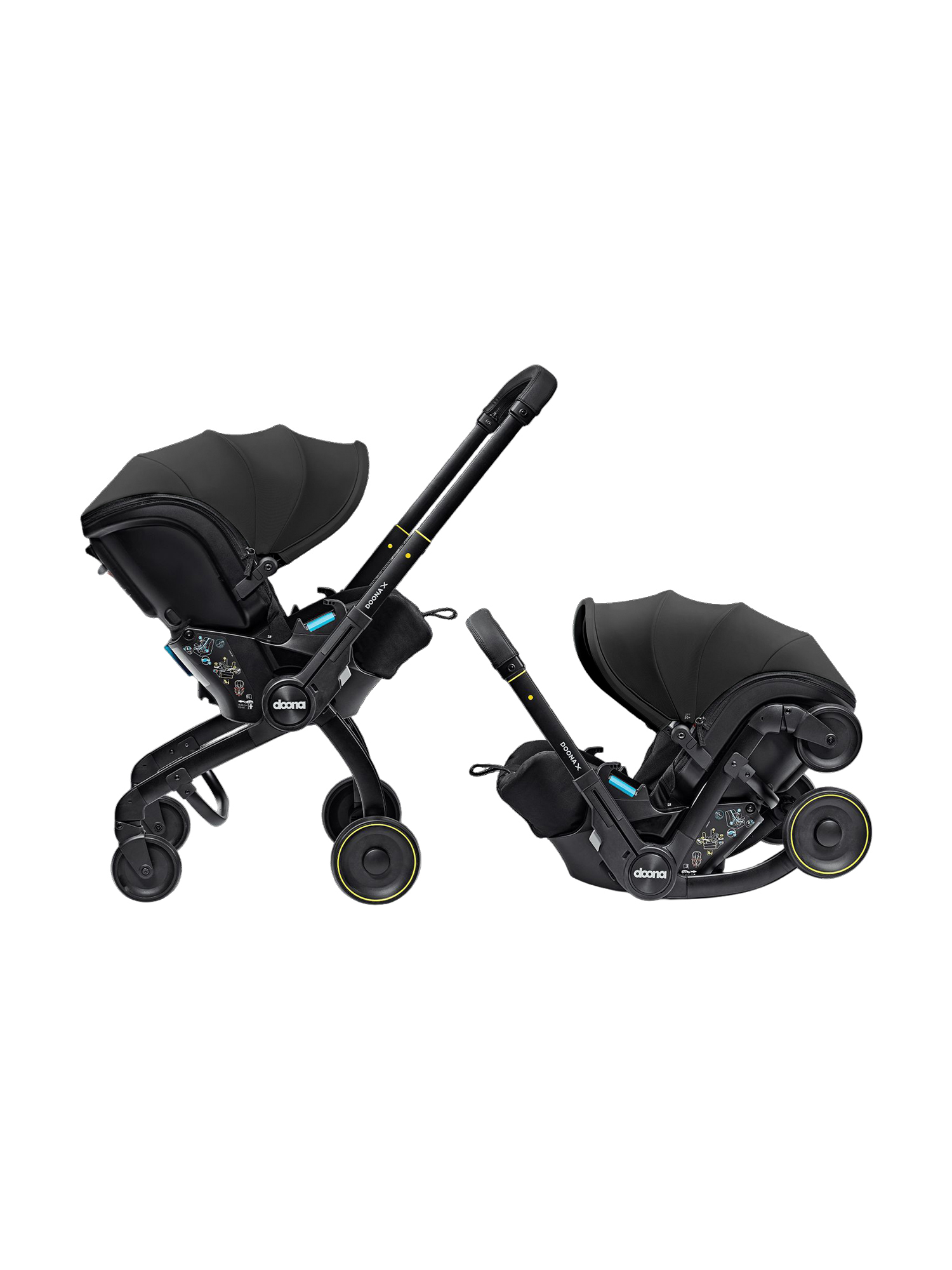 Коляска-автокреслo Doоna X, Nitro Black Doona