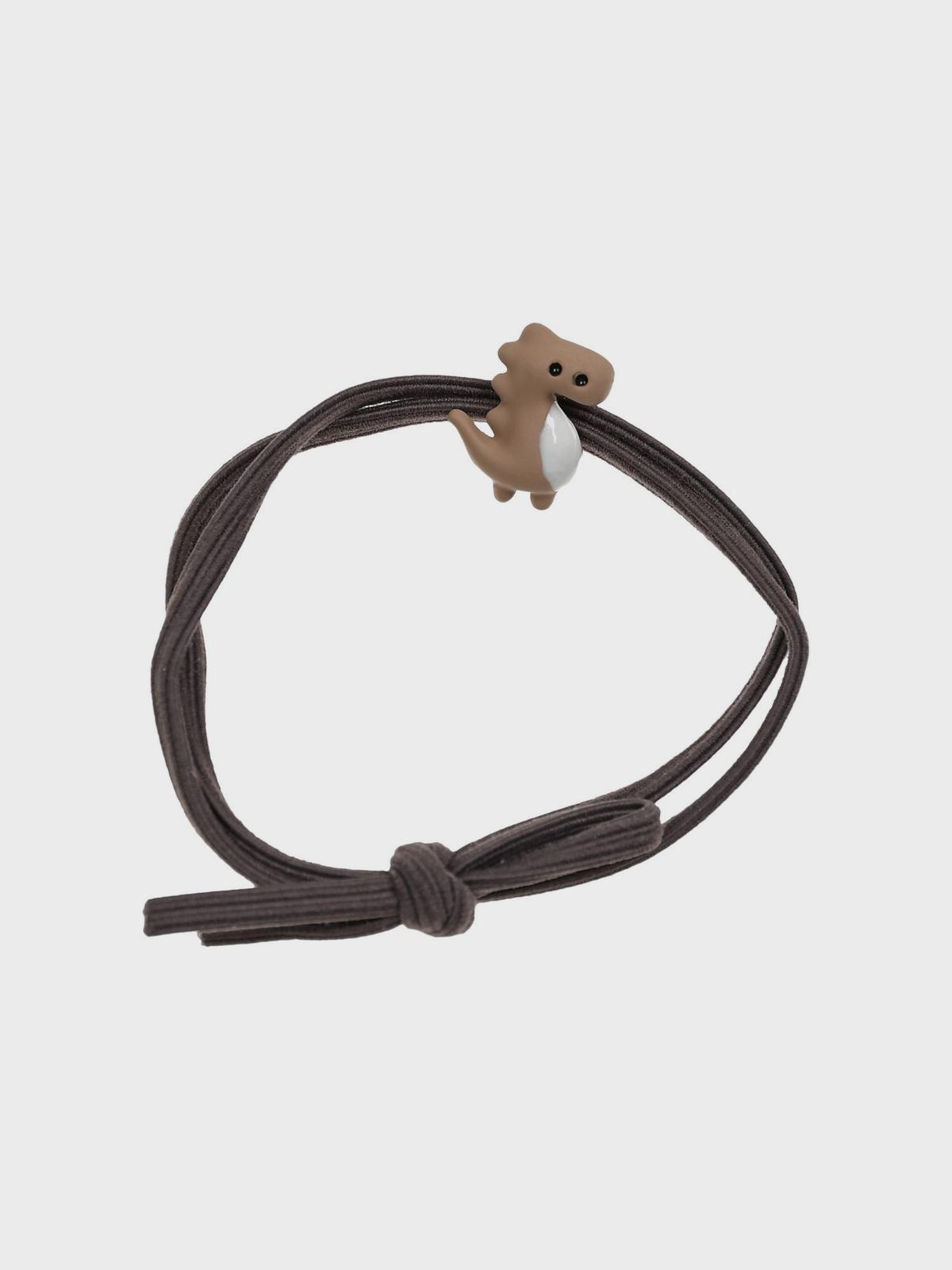 Коричневая резинка для волос с дракончиком Tais 199₽