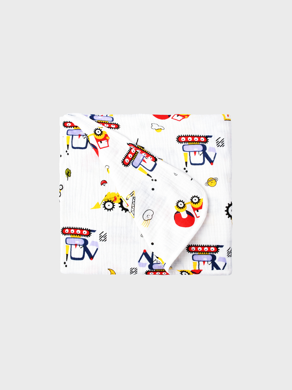 Плед JanSofie 120x120 см с принтом техника 4990₽