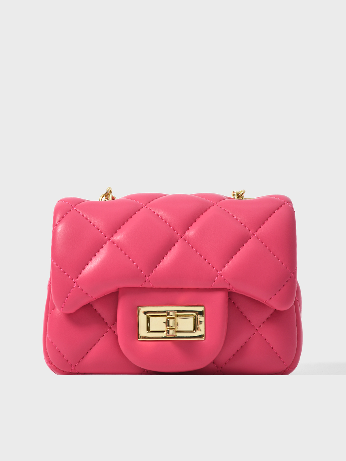 Стеганая сумка малиновая Rena Chris 4799₽