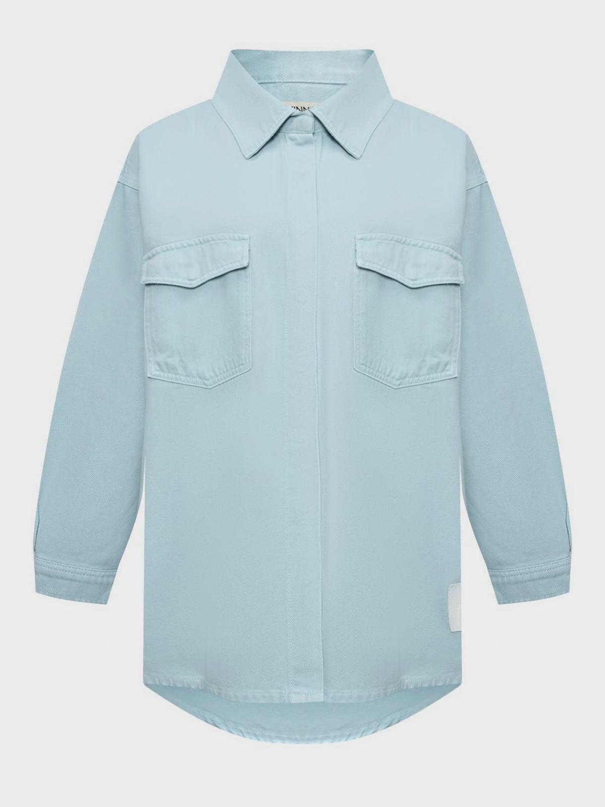 Рубашка из денима с карманами карго на груди  Hinnominate