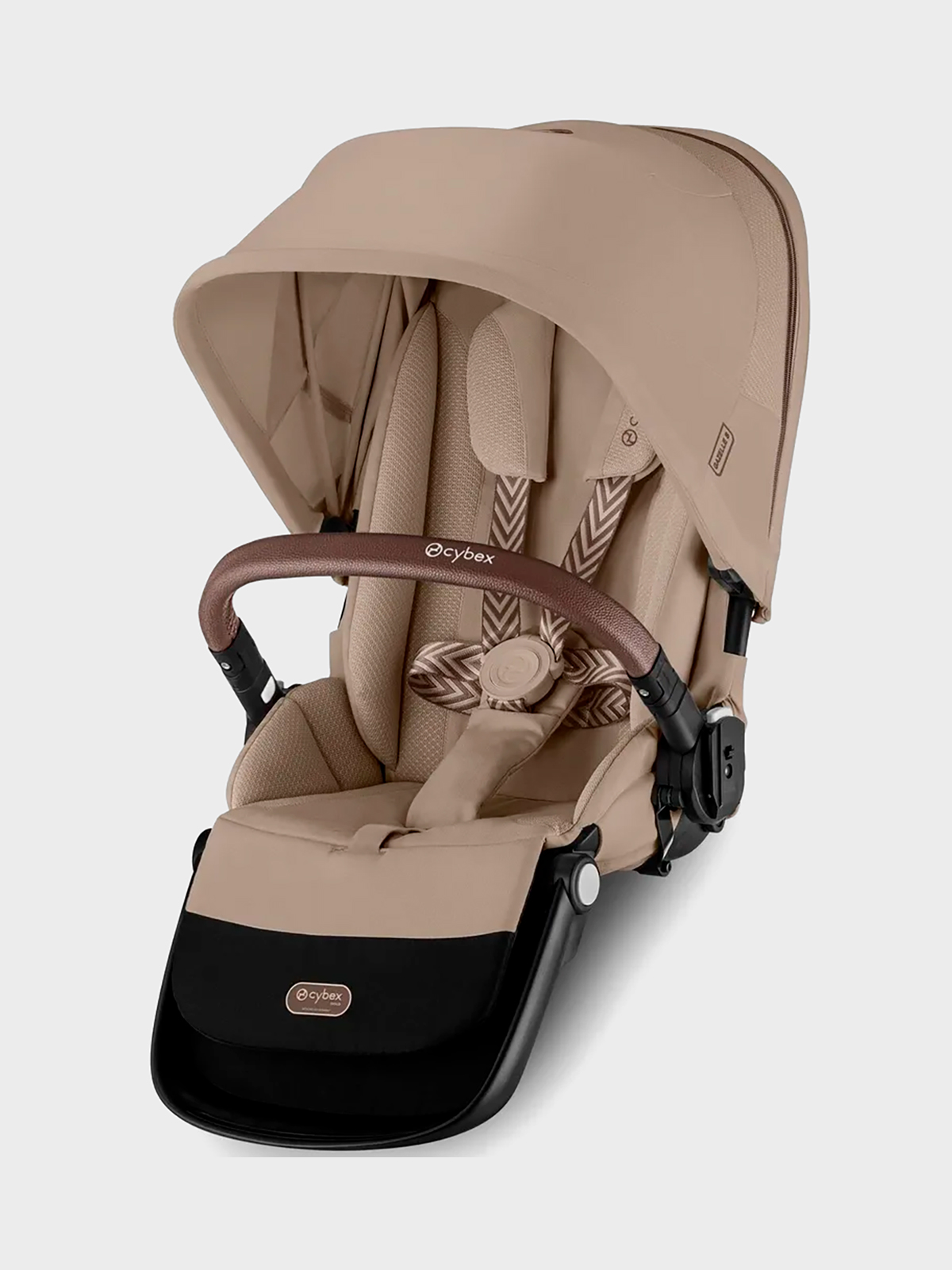 Прогулочный блок для коляски Gazelle S TPE Almond Beige с дождевиком CYBEX
