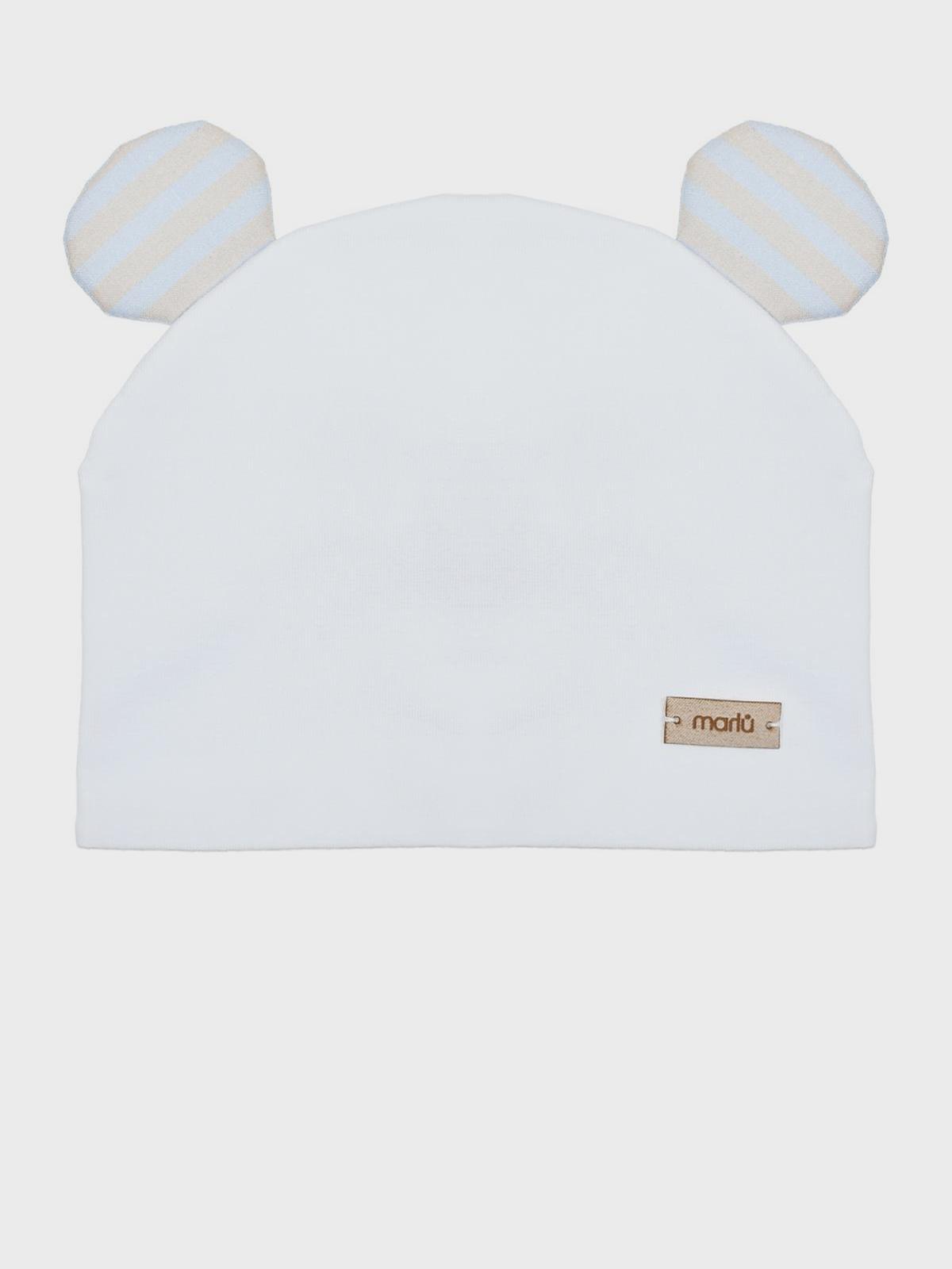 Трикотажная шапка с декоративными ушками Marlu
