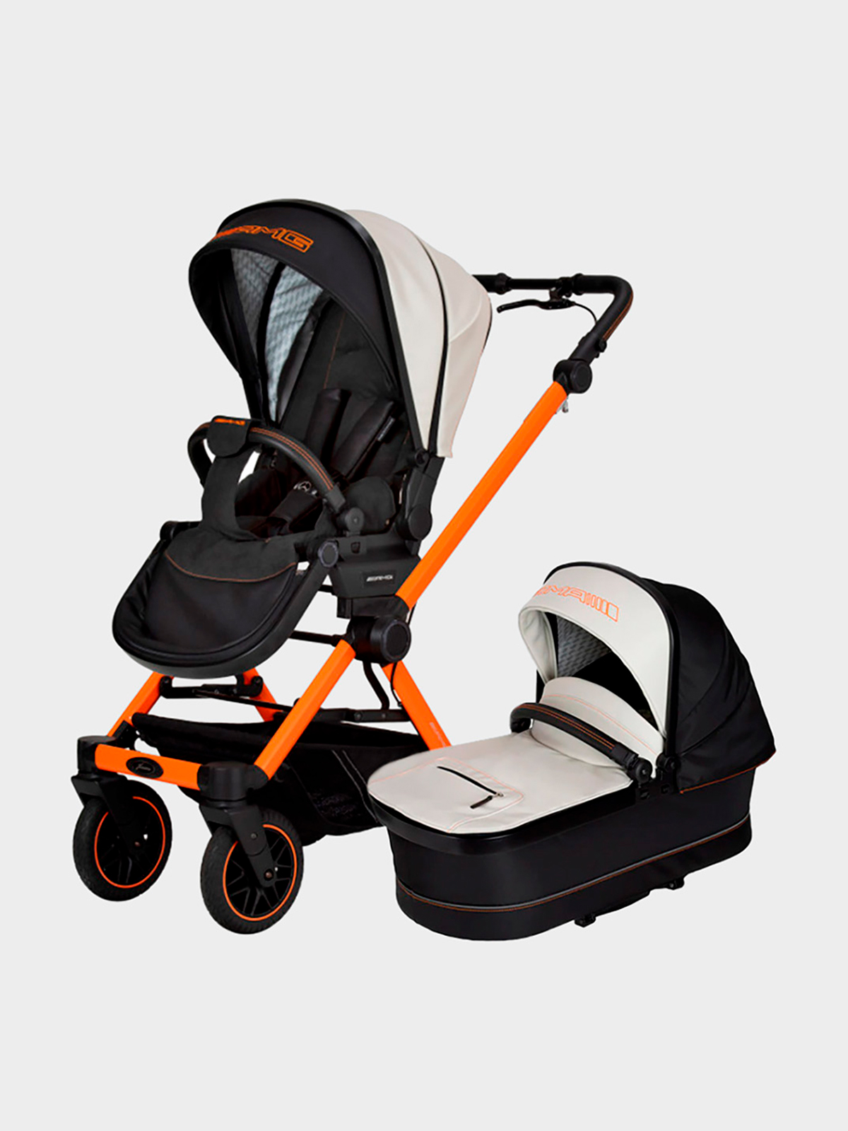 Коляска 2 в 1 AMG GT2 851 magmabeam (с сумкой Bag2Go) Hartan