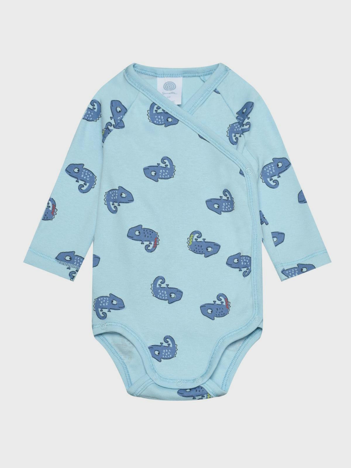 Боди с принтом &quot;хамелеоны&quot; Sanetta