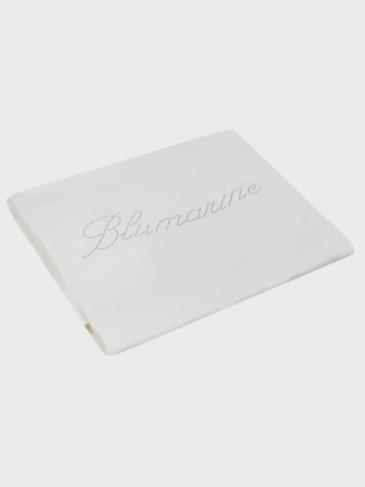 Одеяло с лого из стразов Miss Blumarine