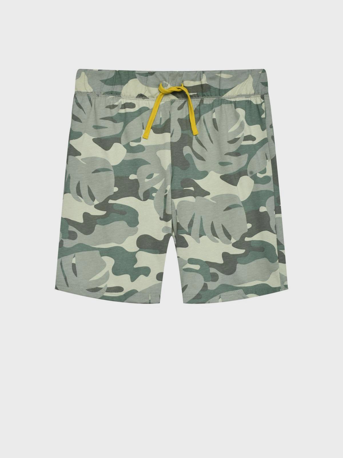 Шорты с принтом &quot;милитари&quot; Sanetta