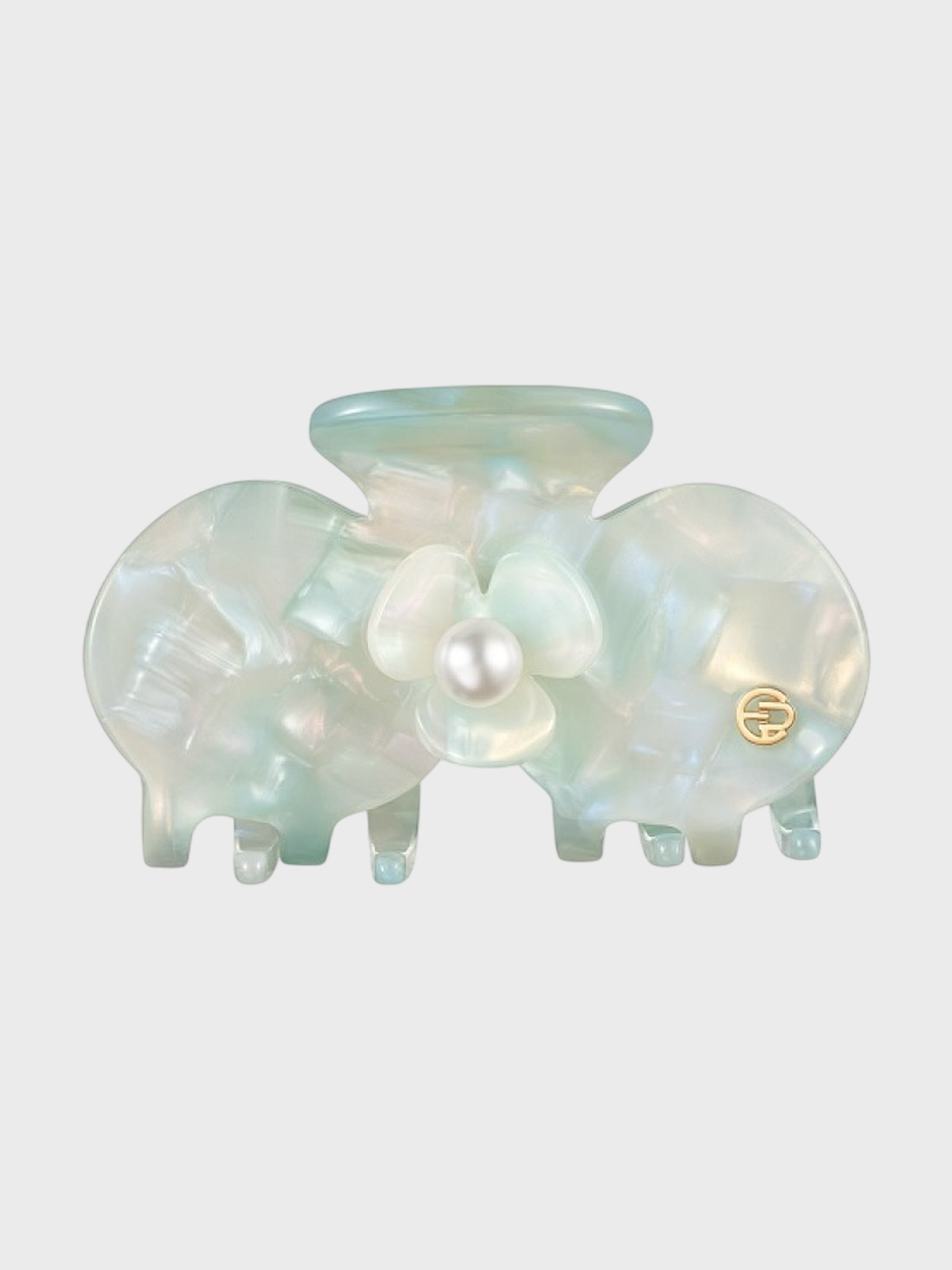 Краб для волос с жемчугом зеленый EVITA PERONI 8999₽