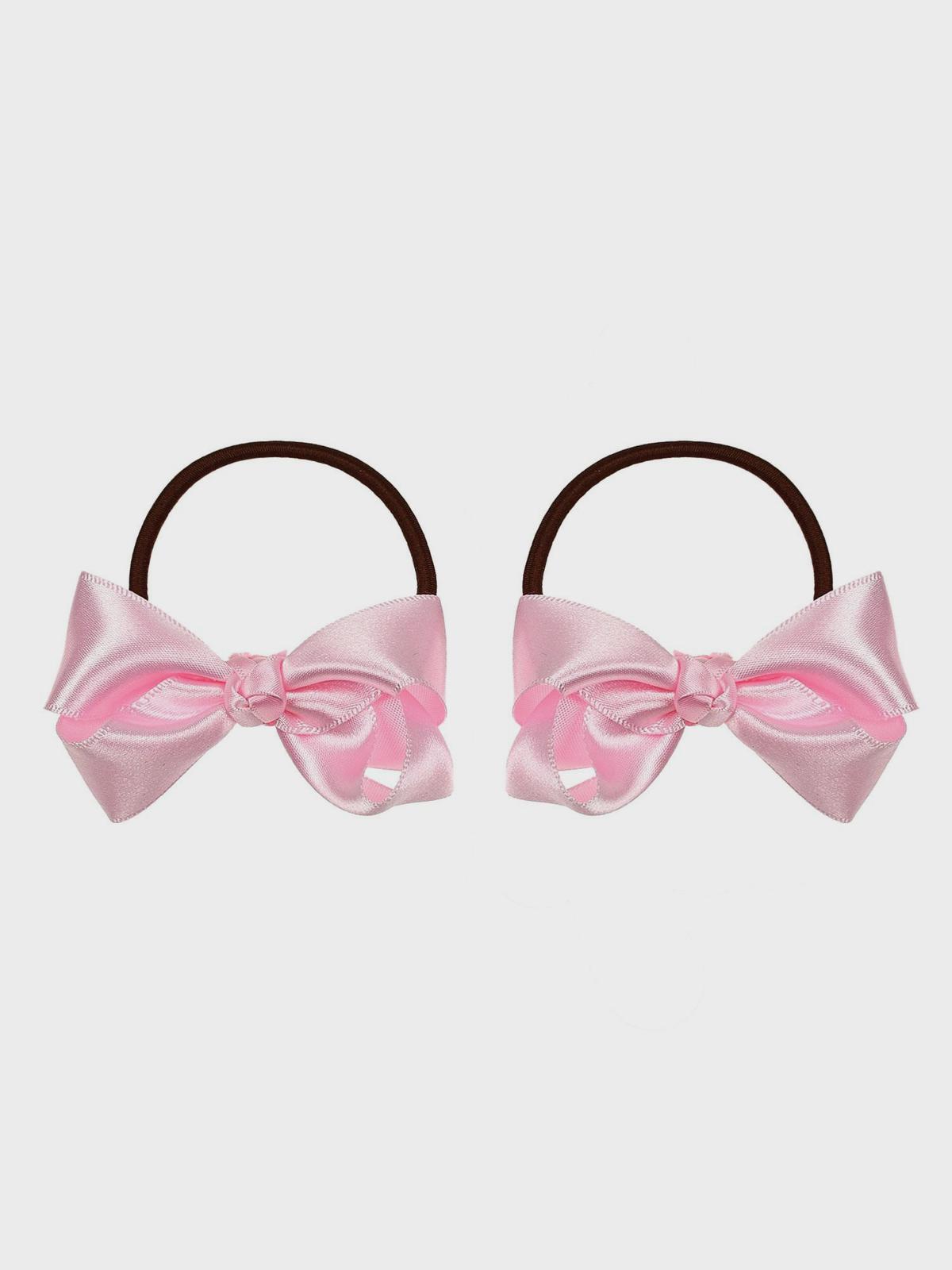 Резинка с розовым атласным бантиком 2 шт Tais 1199₽