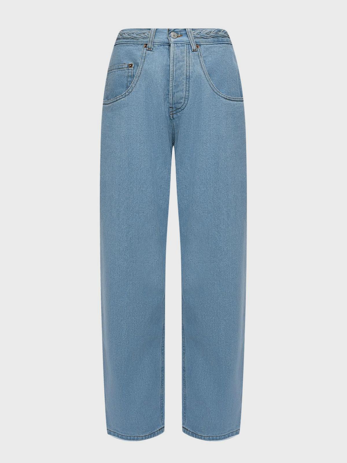 Джинсы с косичкой на талии Forte dei Marmi Couture