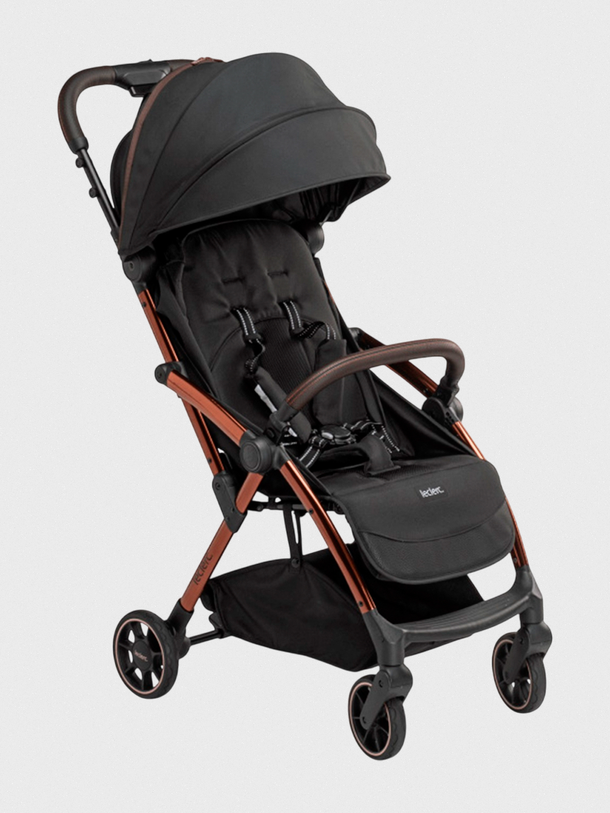 Прогулочная коляска Influencer Black Brown Leclerc Baby 38990₽
