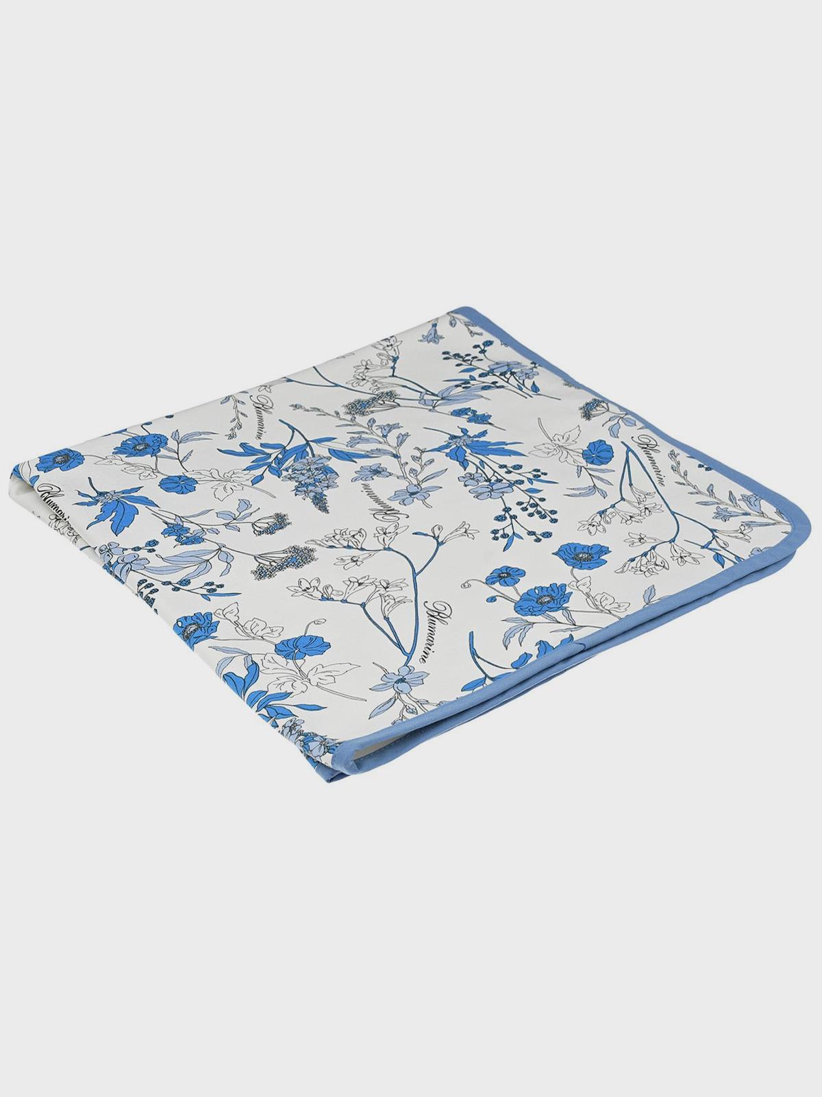 Плед с цветочным принтом Miss Blumarine