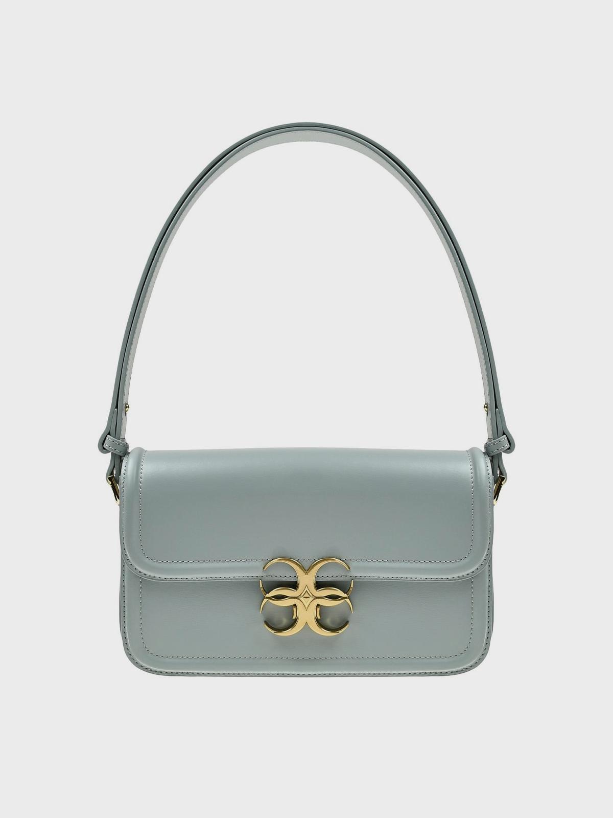 Сумка с лого, голубая Yese Studio