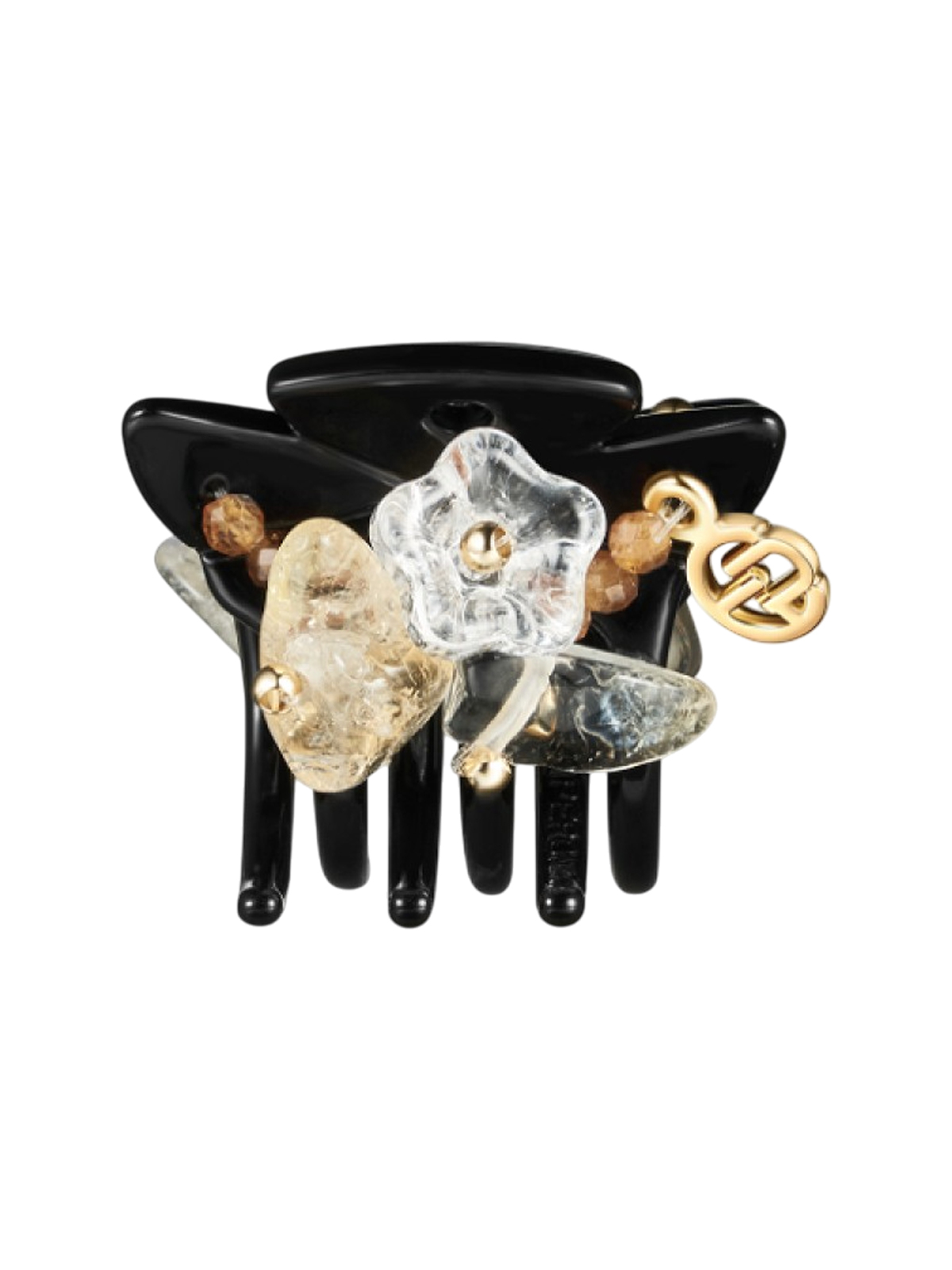 Заколка-краб с камнями черная EVITA PERONI 5199₽