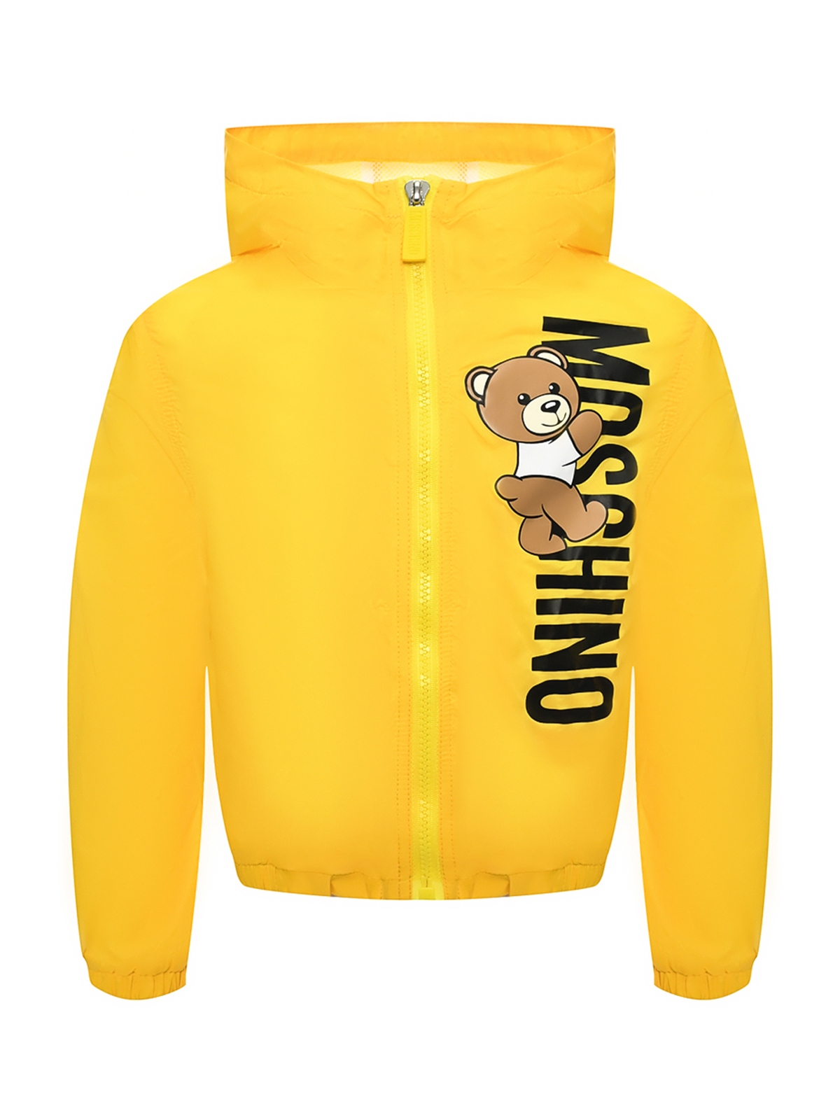 Ветровка с вертикальным лого желтая Moschino 11999₽