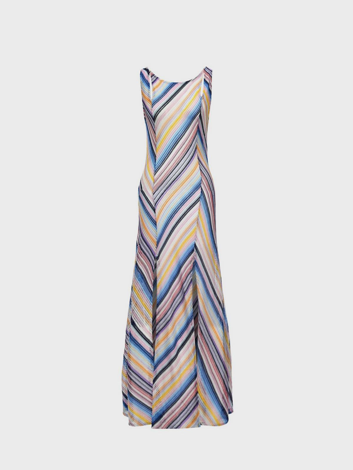 Пляжное платье в полосы Missoni