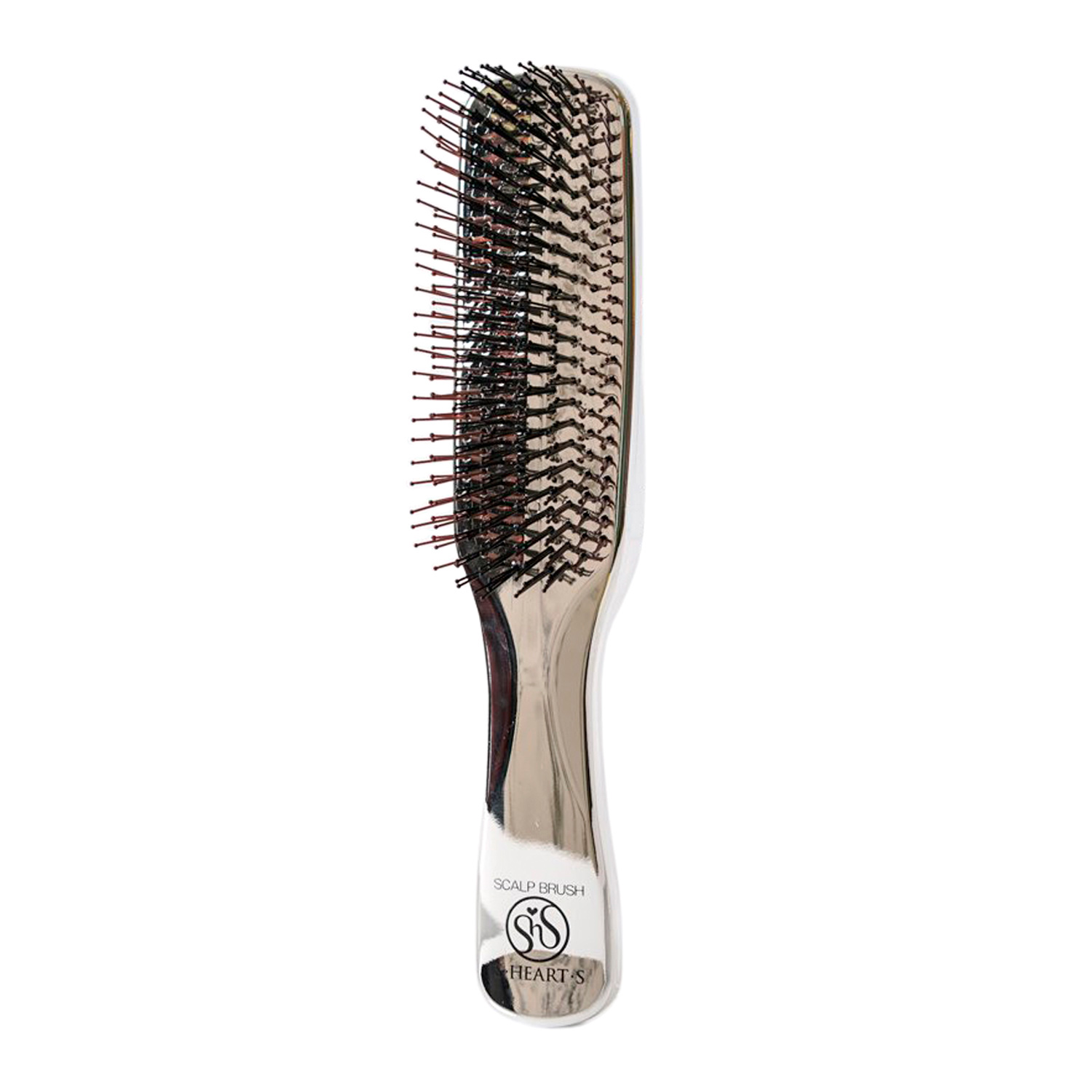 Расческа Scalp Brush Professional Plus удлиненная (серебро) S-heart-S