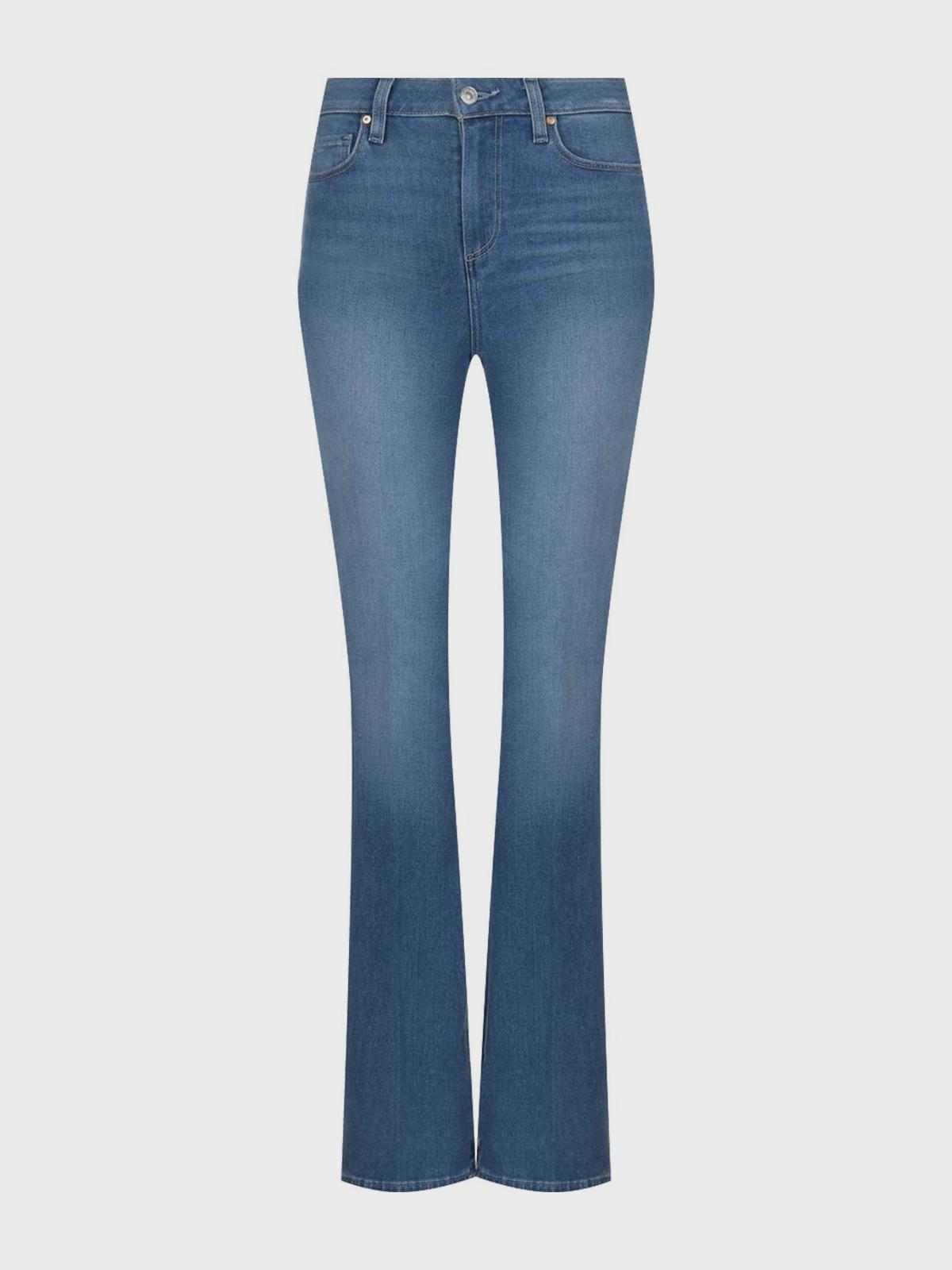 Голубые джинсы клеш Paige