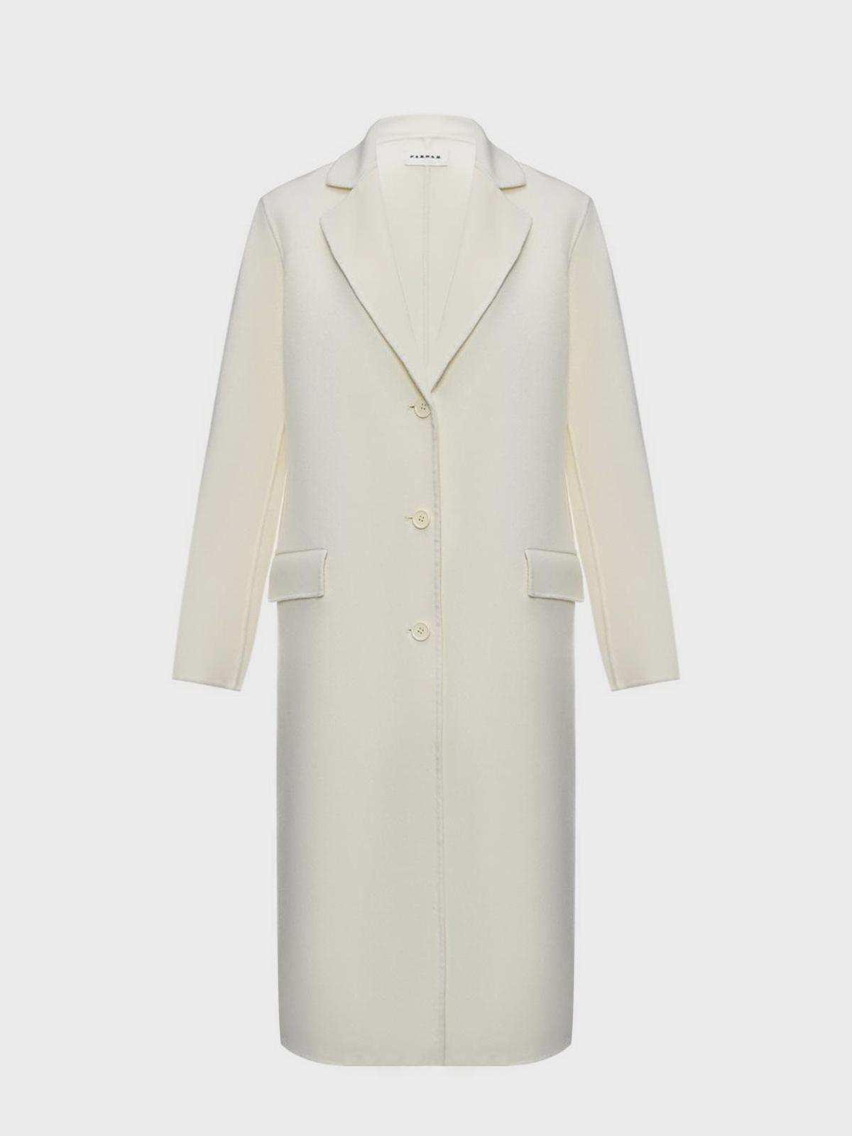 Однобортное пальто прямого кроя Parosh