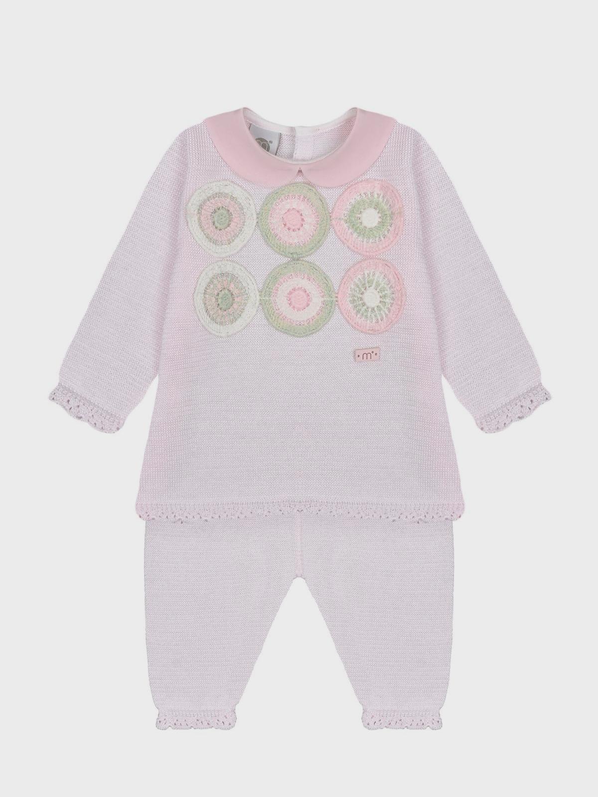 Комплект: джемпер и брюки, розовый Marlu