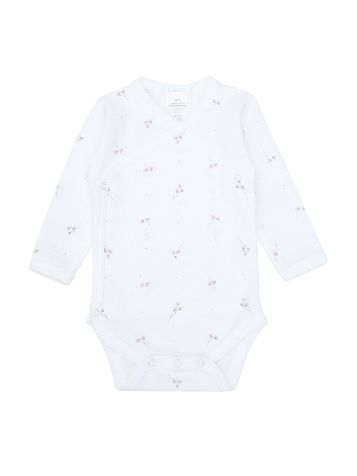 Боди на запах белое Lyda Baby 5499₽