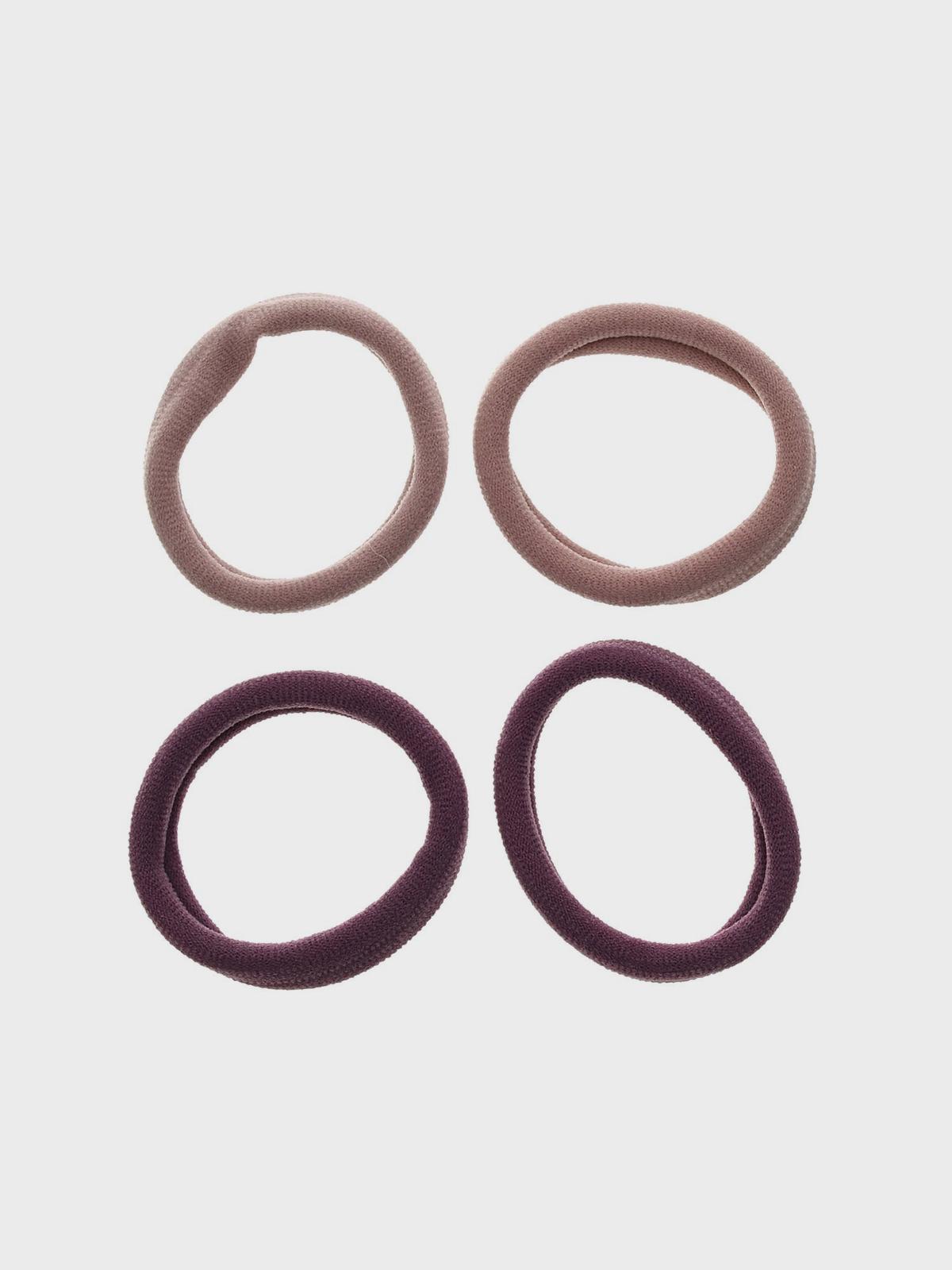 Набор резинок для волос, коричневые и бежевые Rena Chris