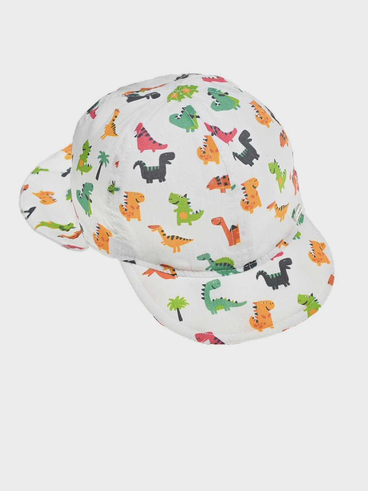 Кепка с защитой от солнца с принтом "Разноцветные животные" Il Trenino