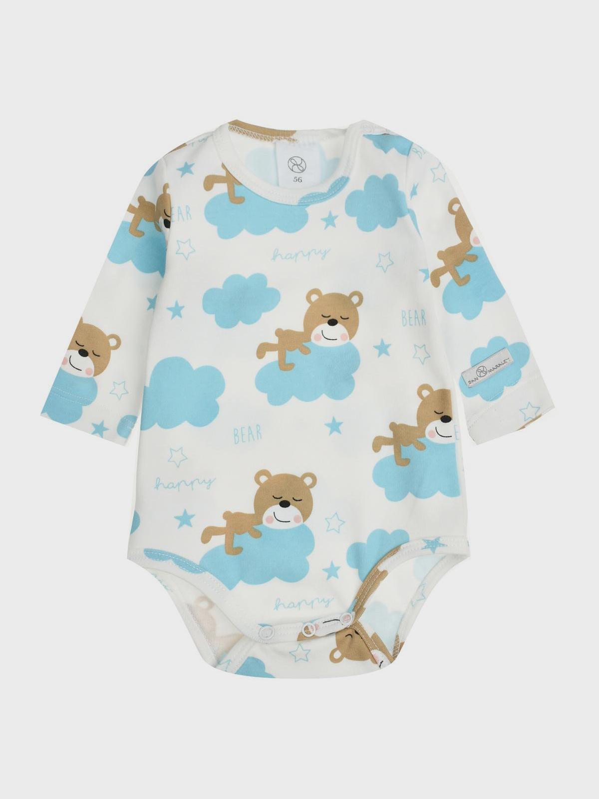 Боди с принтом &quot;медвежата&quot; Dan Maralex