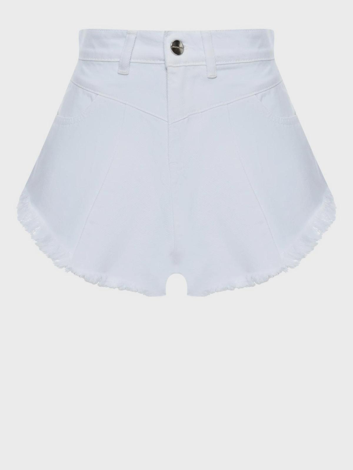 Шорты с высокой посадкой, белые Hinnominate