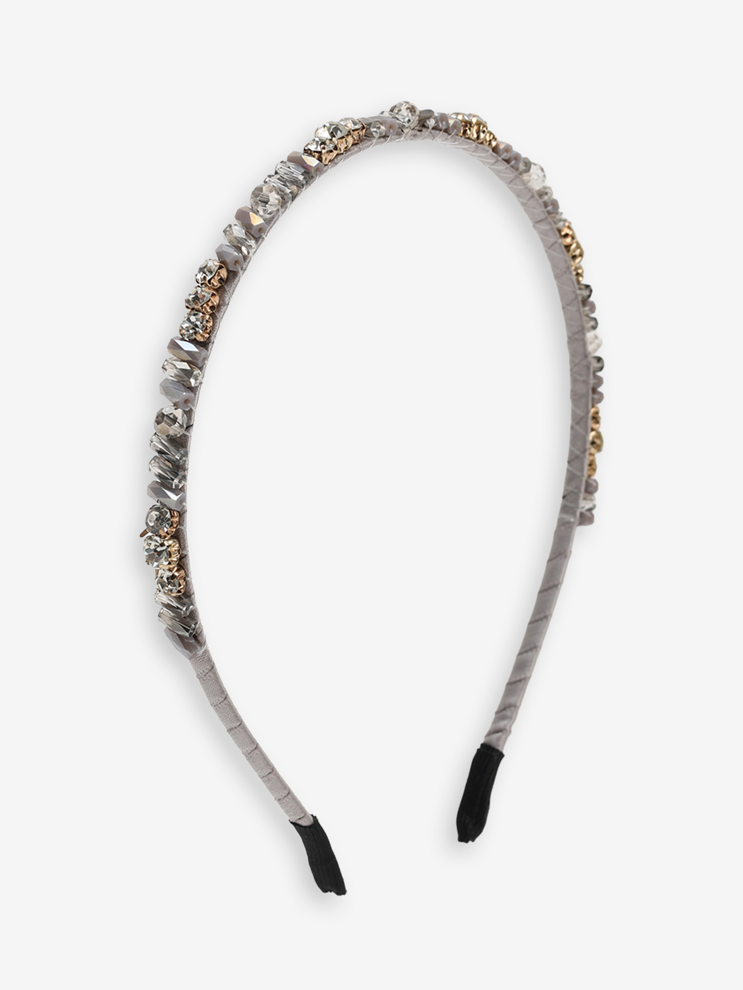 Ободок для волос серый Tais 1899₽