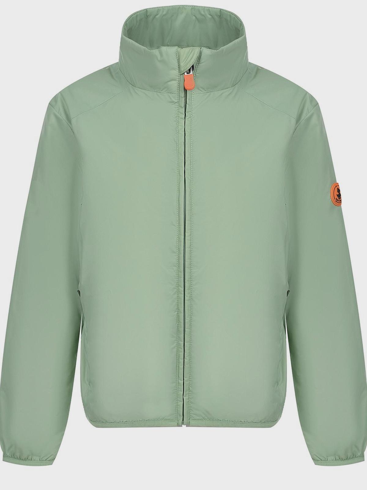 Нейлоновая куртка мятного цвета Save the Duck