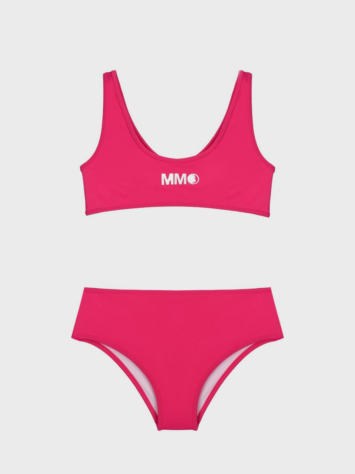 Купальник цвета фуксии, раздельный MM6