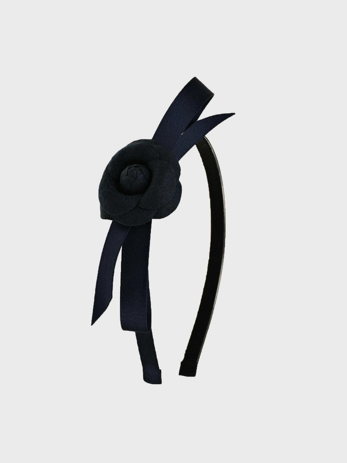 Ободок с цветком синий Tais 5299₽