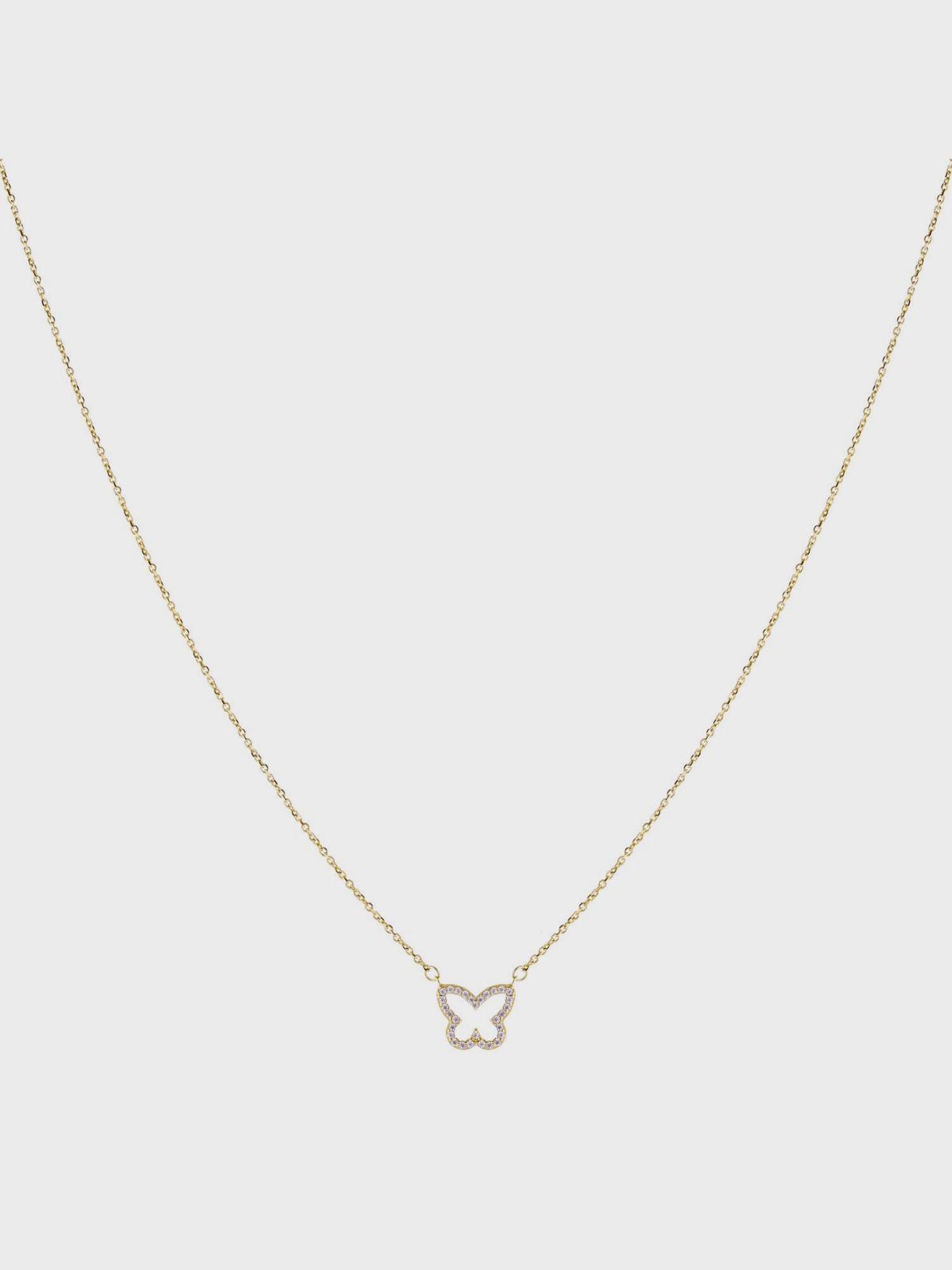 Колье "бабочки", серебро Sneak Peek