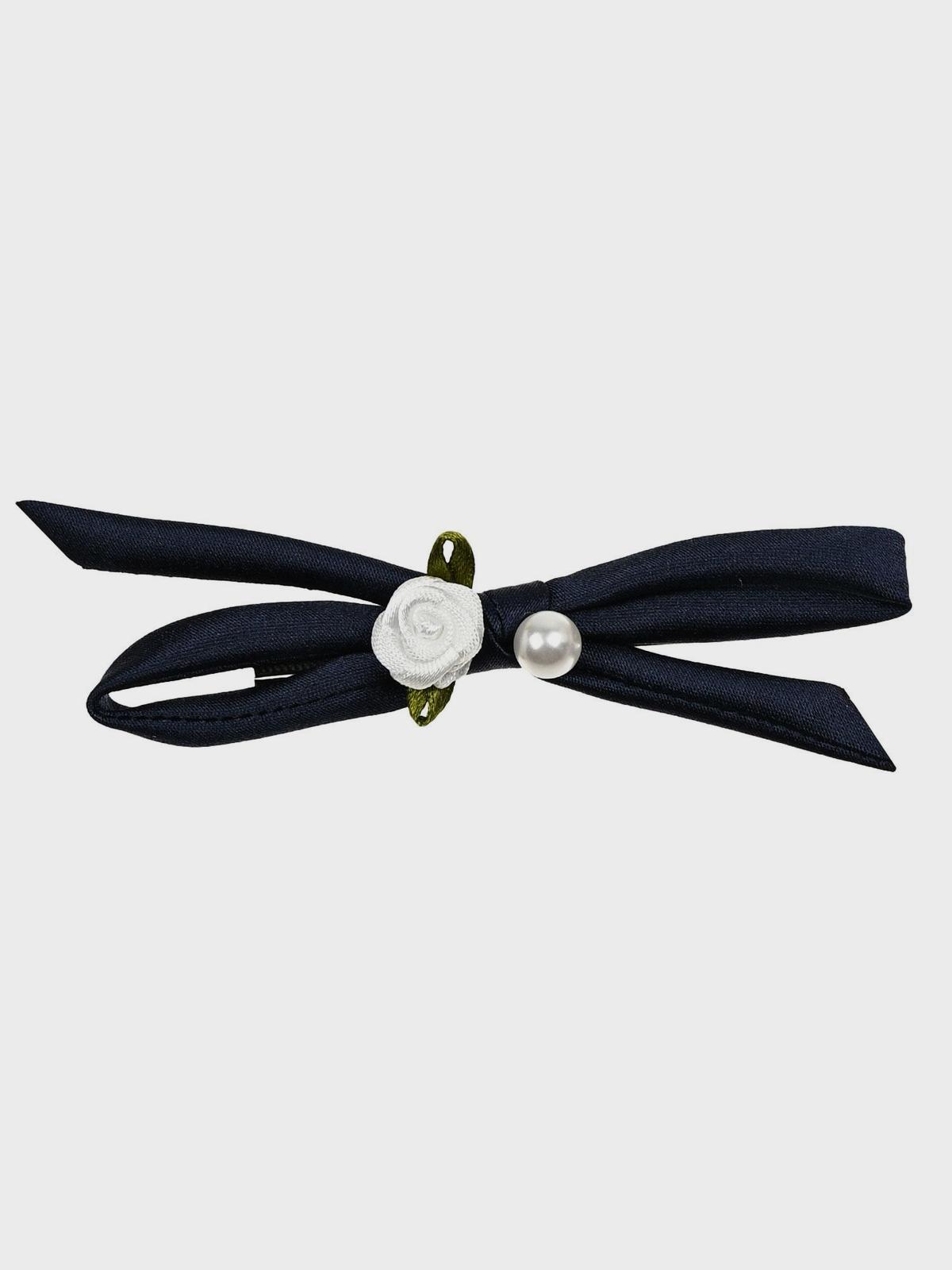 Зажим для волос с бусинкой синий Tais 2299₽