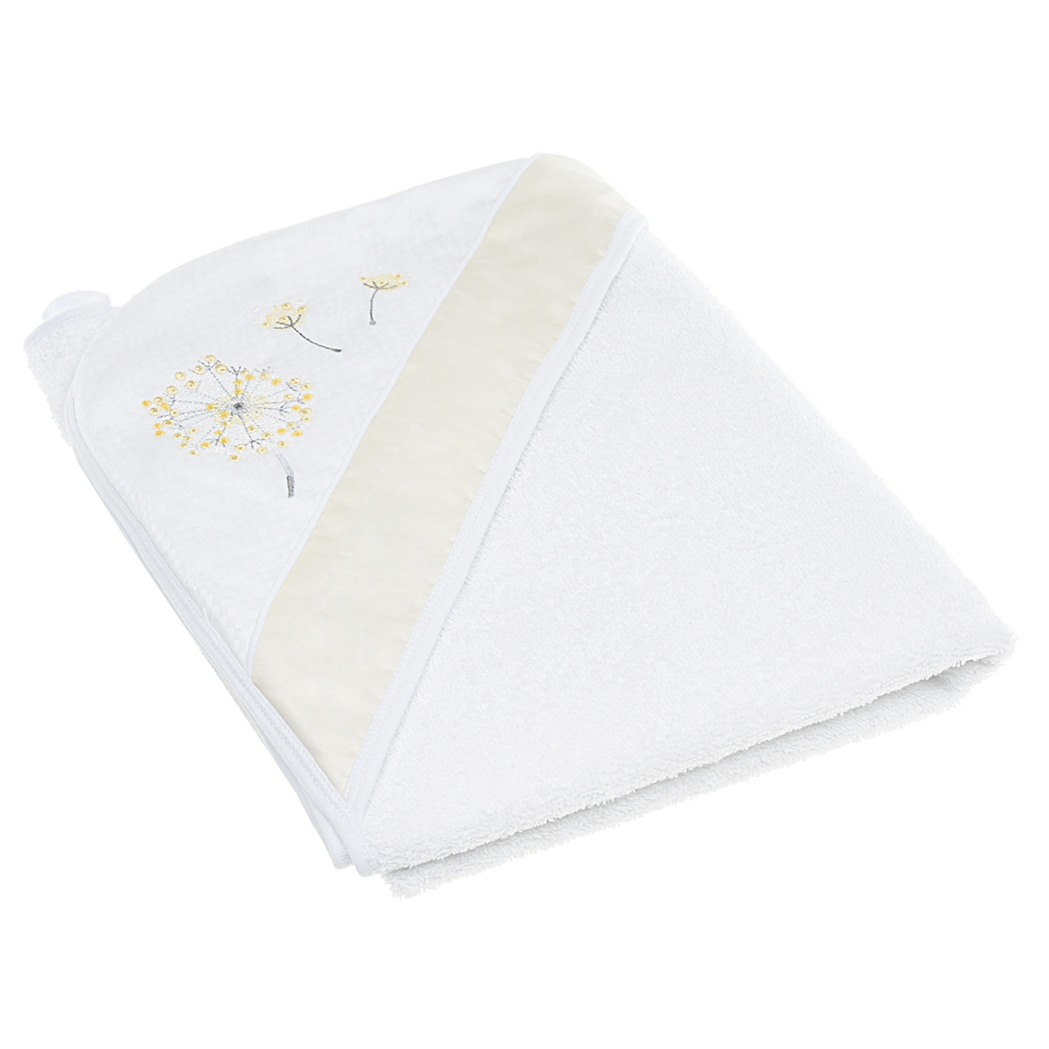 Банное полотенце "Мишка и малышка" с уголком, 75х112 см Chepe