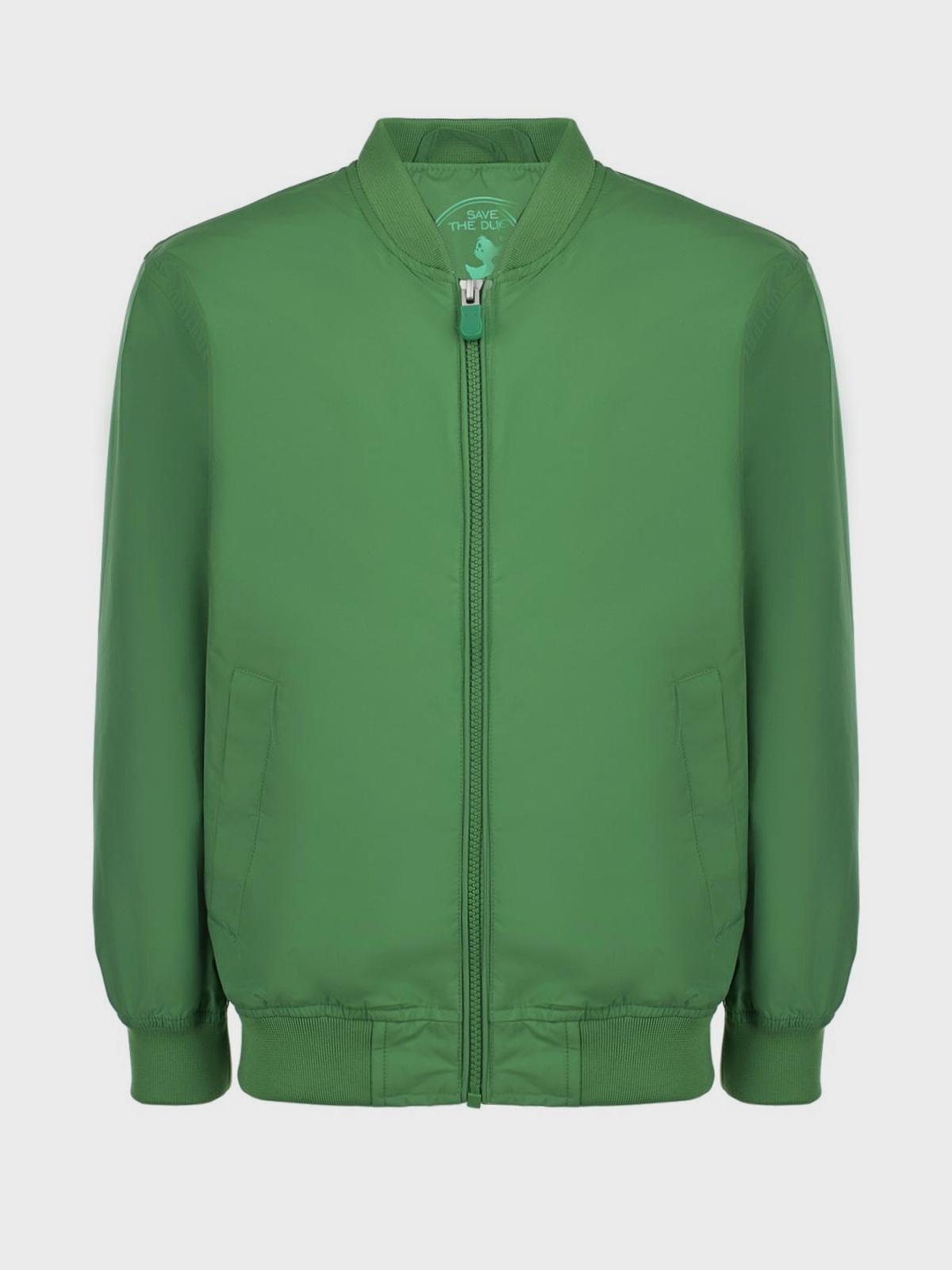 Зеленая куртка-бомбер Save the Duck