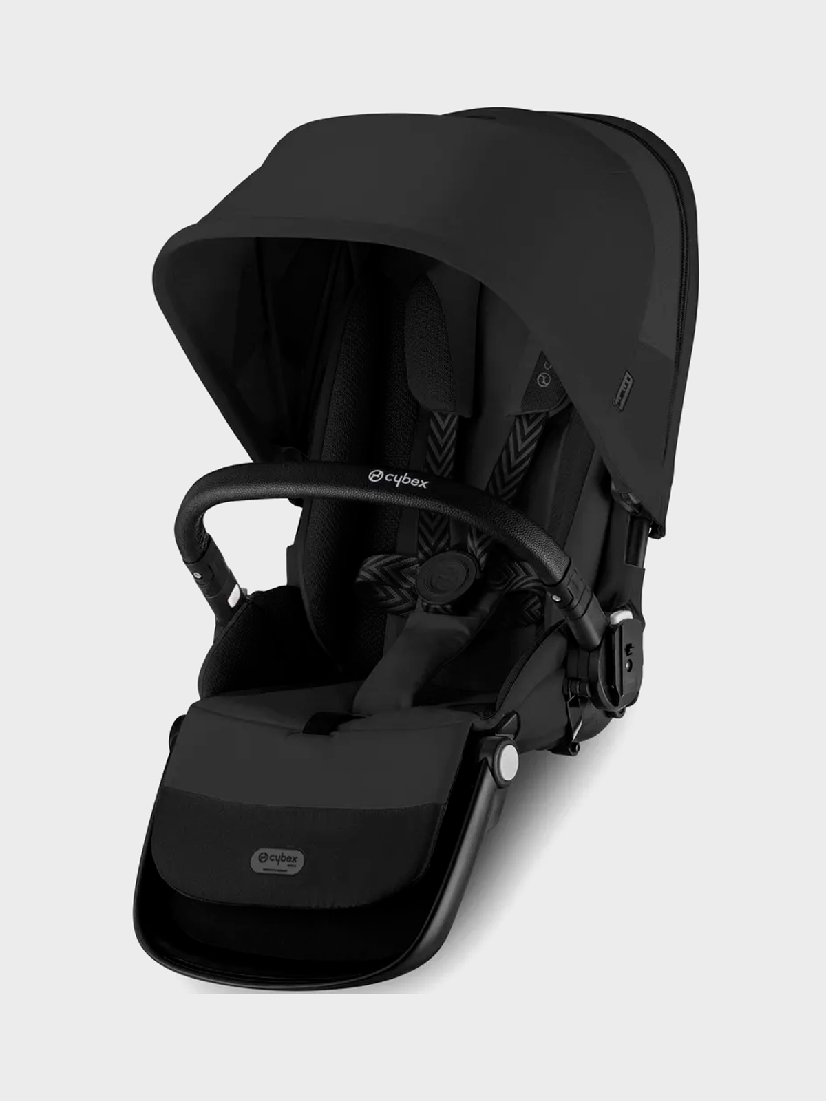 Прогулочный блок для коляски Gazelle S BLK Moon Black с дождевиком CYBEX