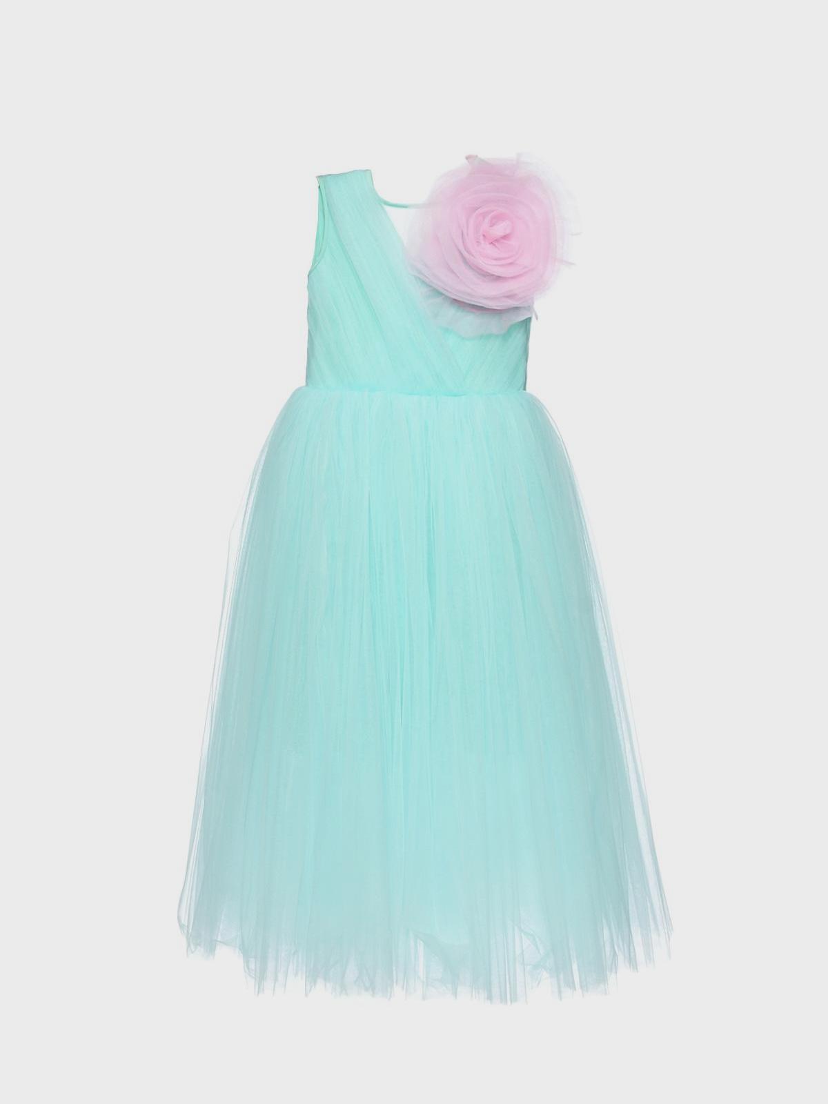 Платье с крупной розой Sasha Kim